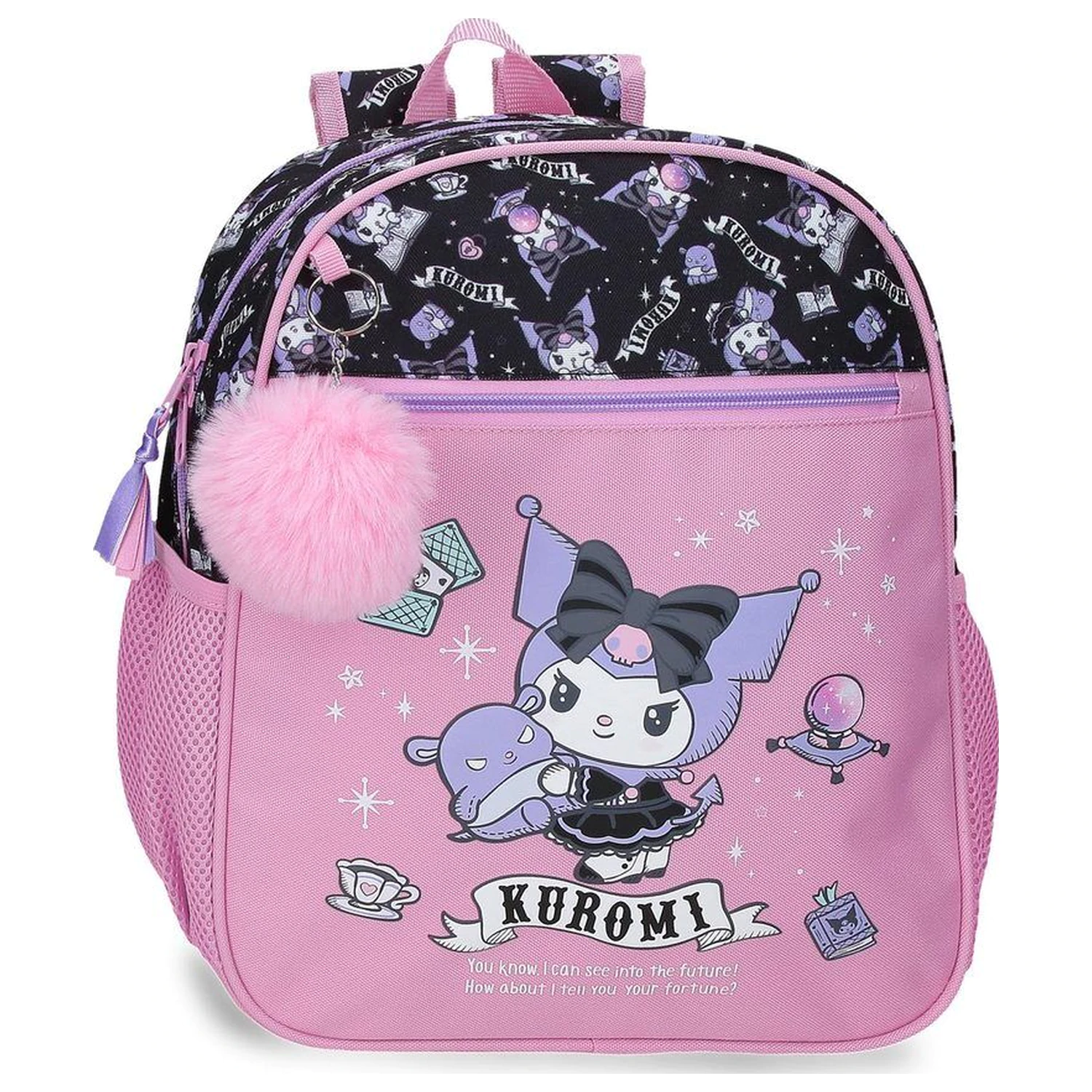 Hello Kitty Kuromi Fortune Telling adaptable backpack 33cm product photo