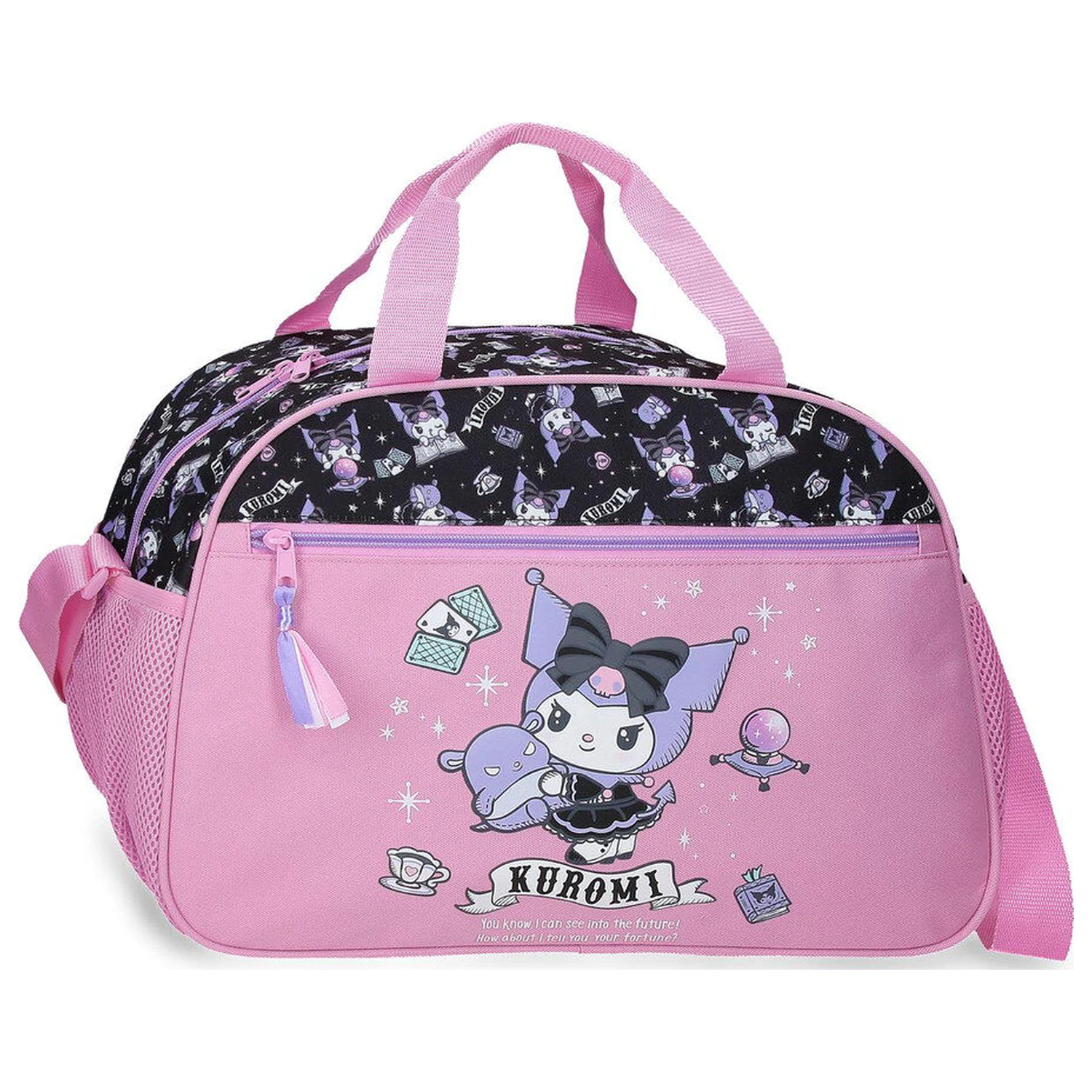 Hello Kitty Kuromi Fortune Telling travel bag 40cm product photo