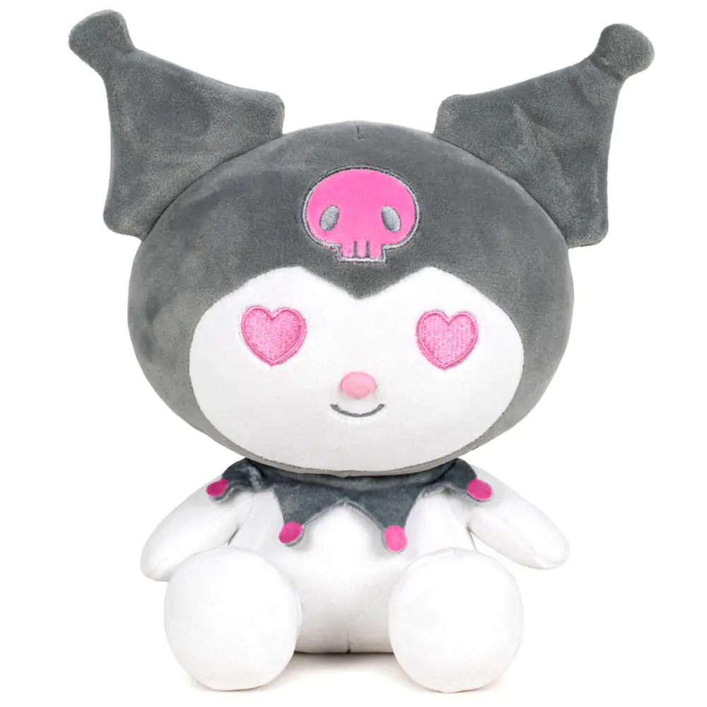 Hello Kitty Kuromi Grey plush toy 16cm product photo