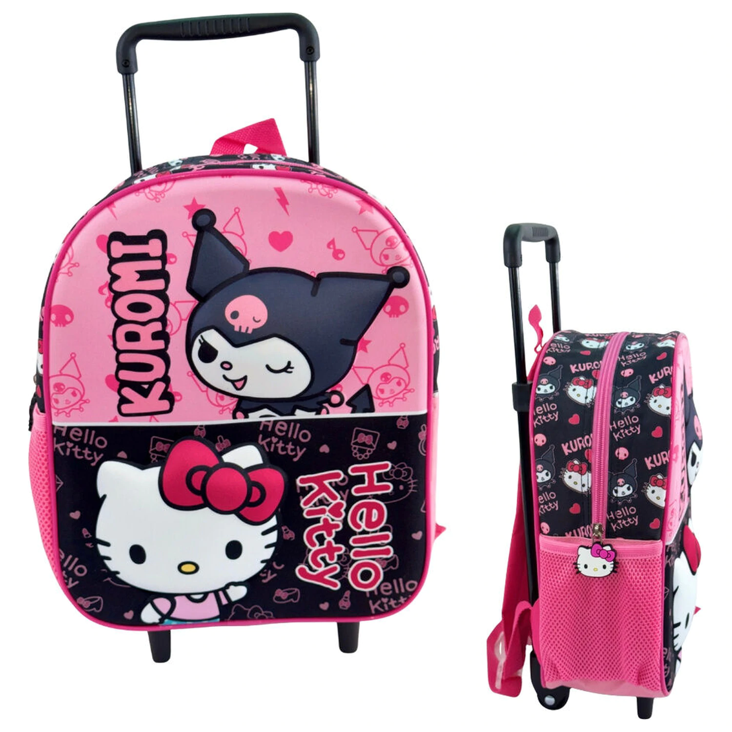 Hello Kitty & Kuromi trolley 32cm product photo