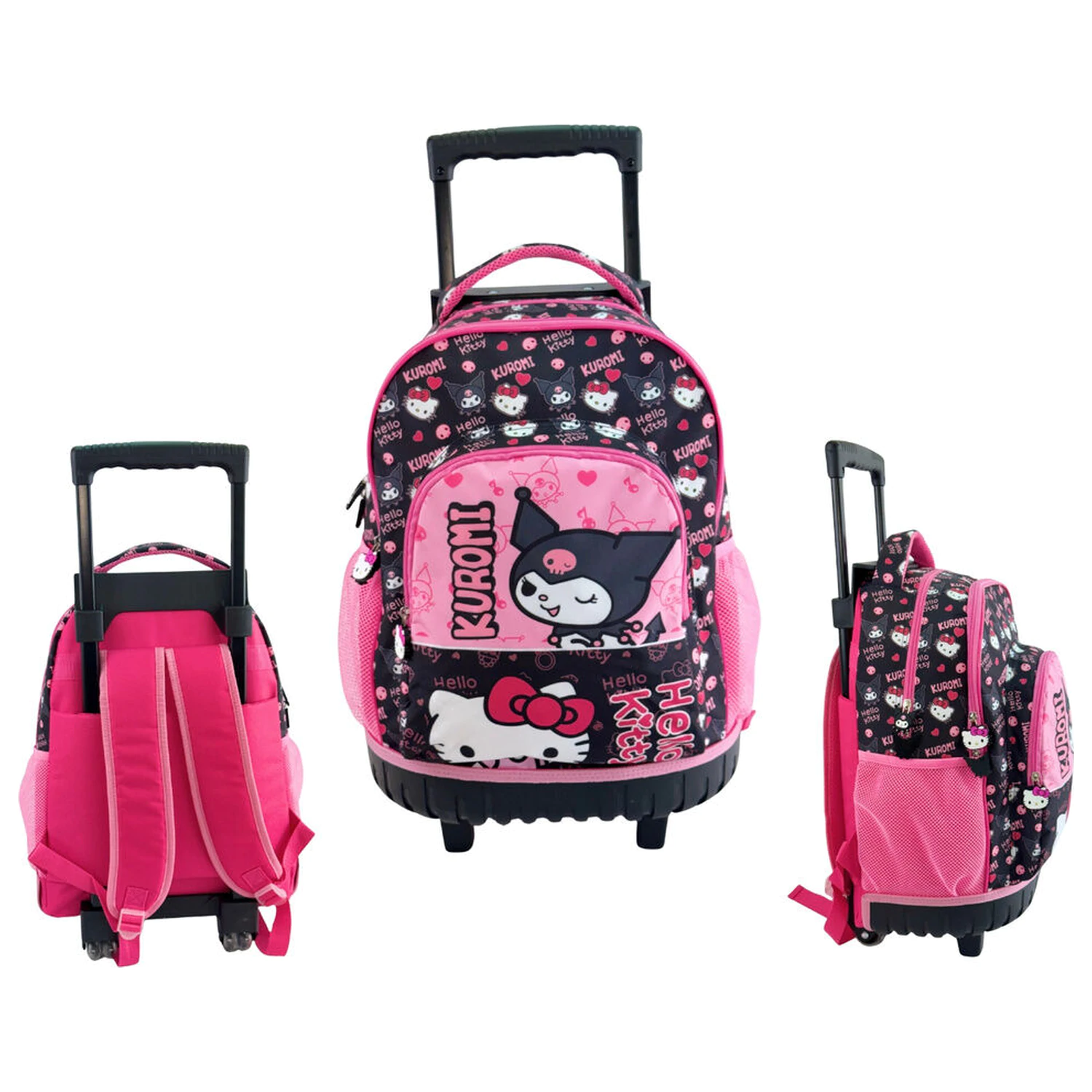 Hello Kitty & Kuromi trolley 44cm product photo