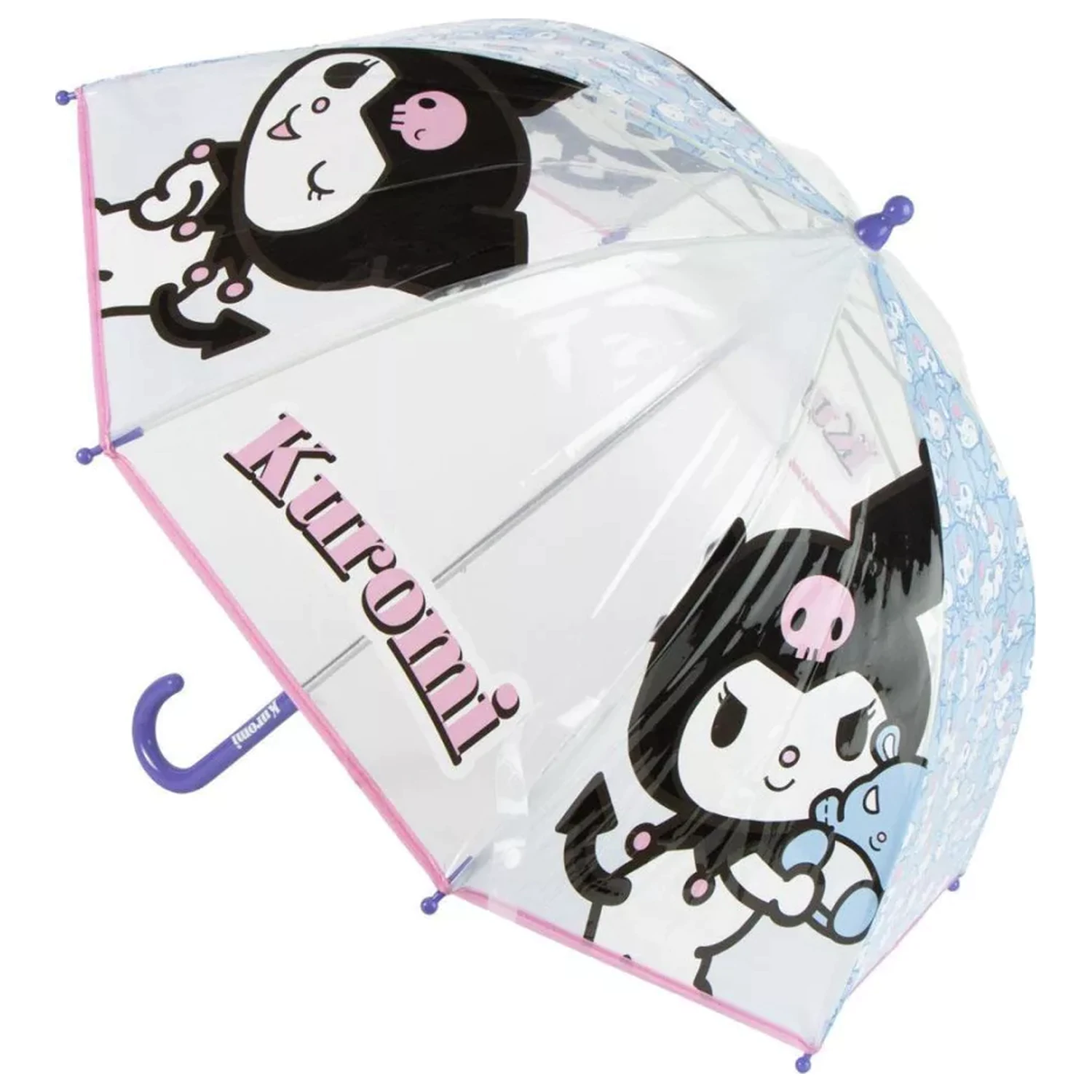 Hello Kitty Kuromi Kids Clear Umbrella product photo