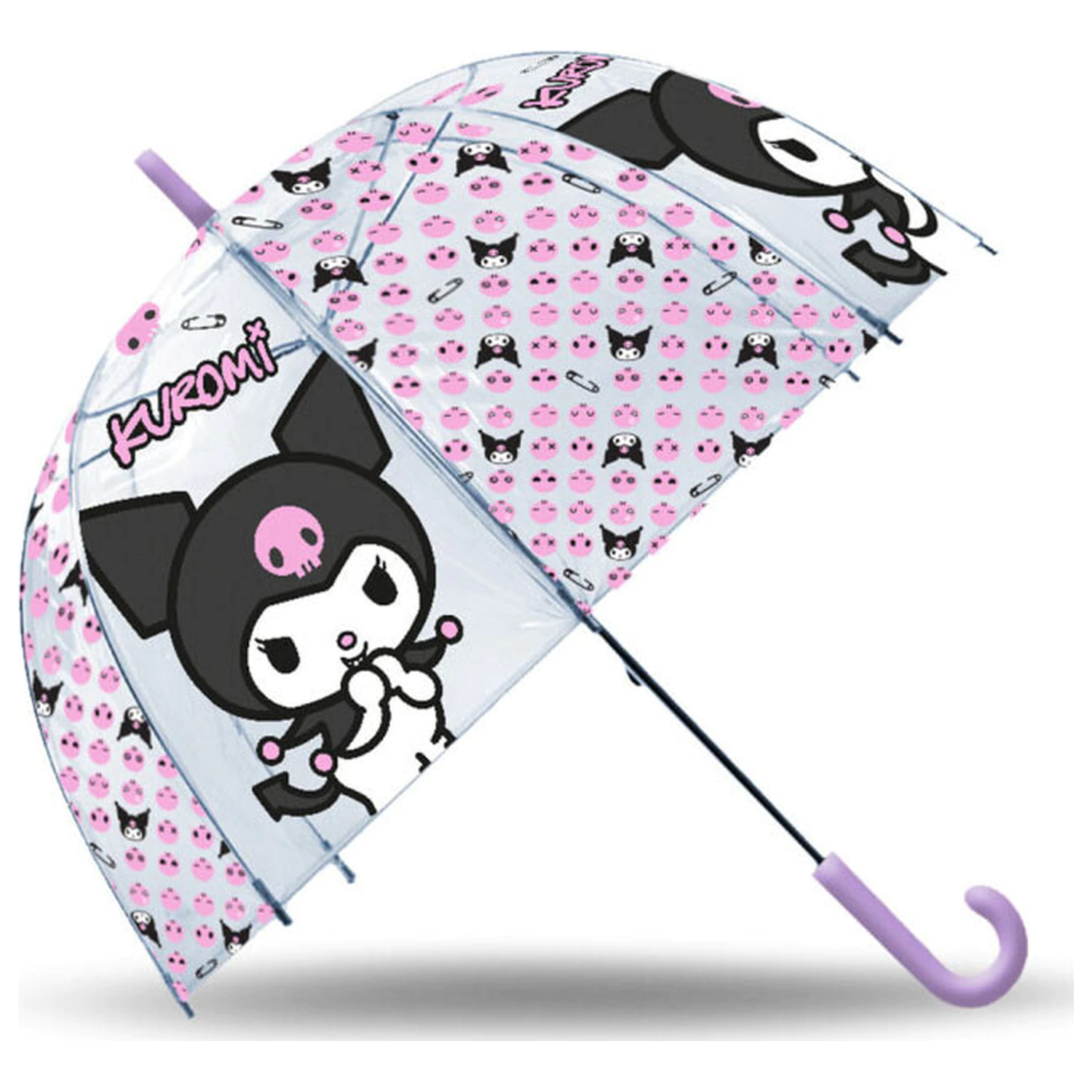 Hello Kitty Kuromi Kids Clear Umbrella Ø70 cm product photo