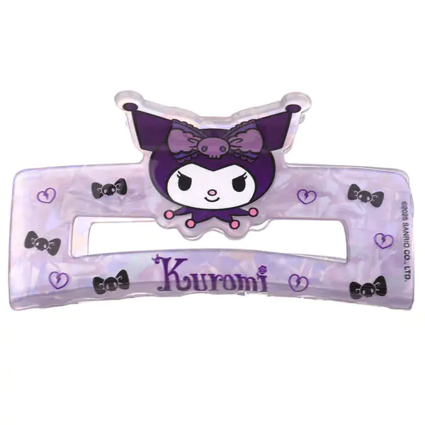 Hello Kitty Kuromi premium hair clip product photo