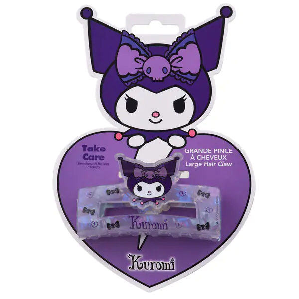 Hello Kitty Kuromi premium hair clip product photo