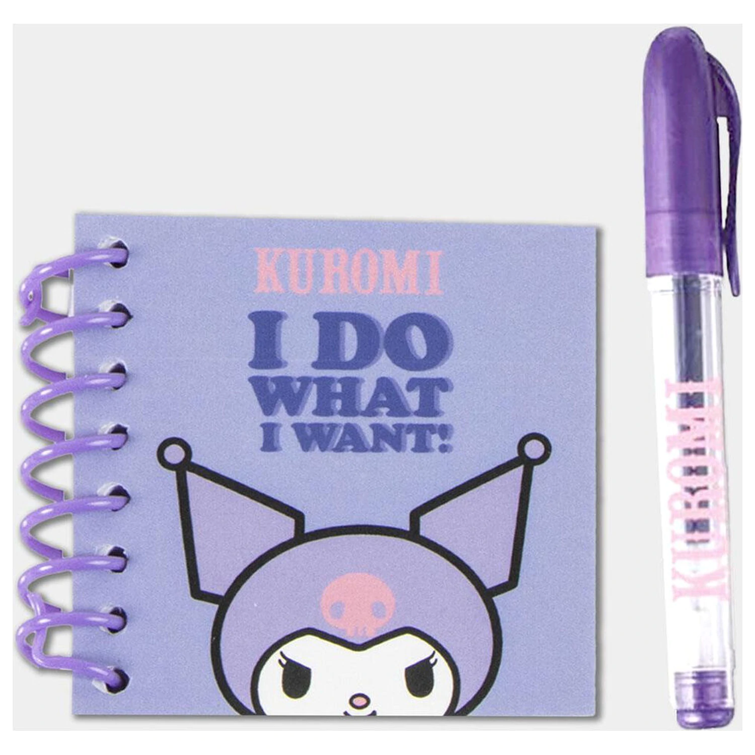 Hello Kitty Kuromi stationery set product photo
