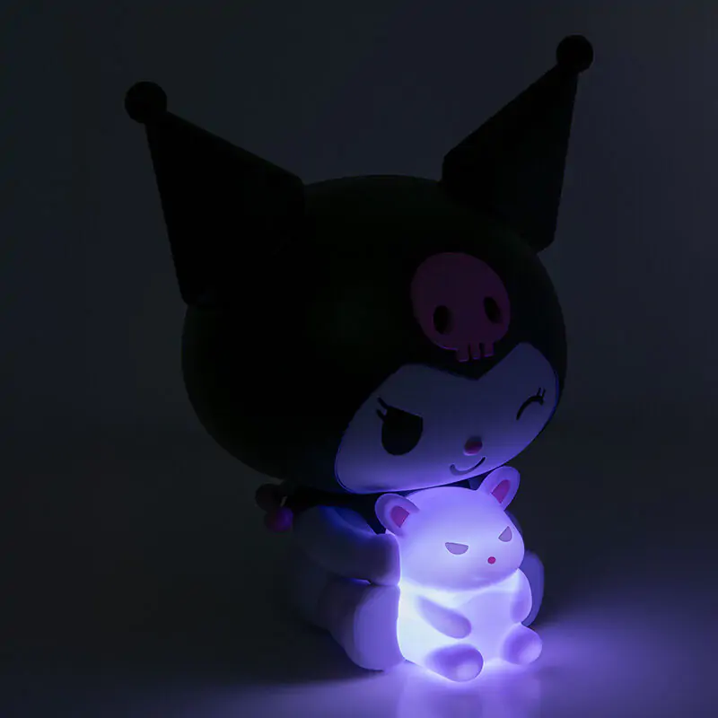 Hello Kitty Kuromi lamp 16cm termékfotó