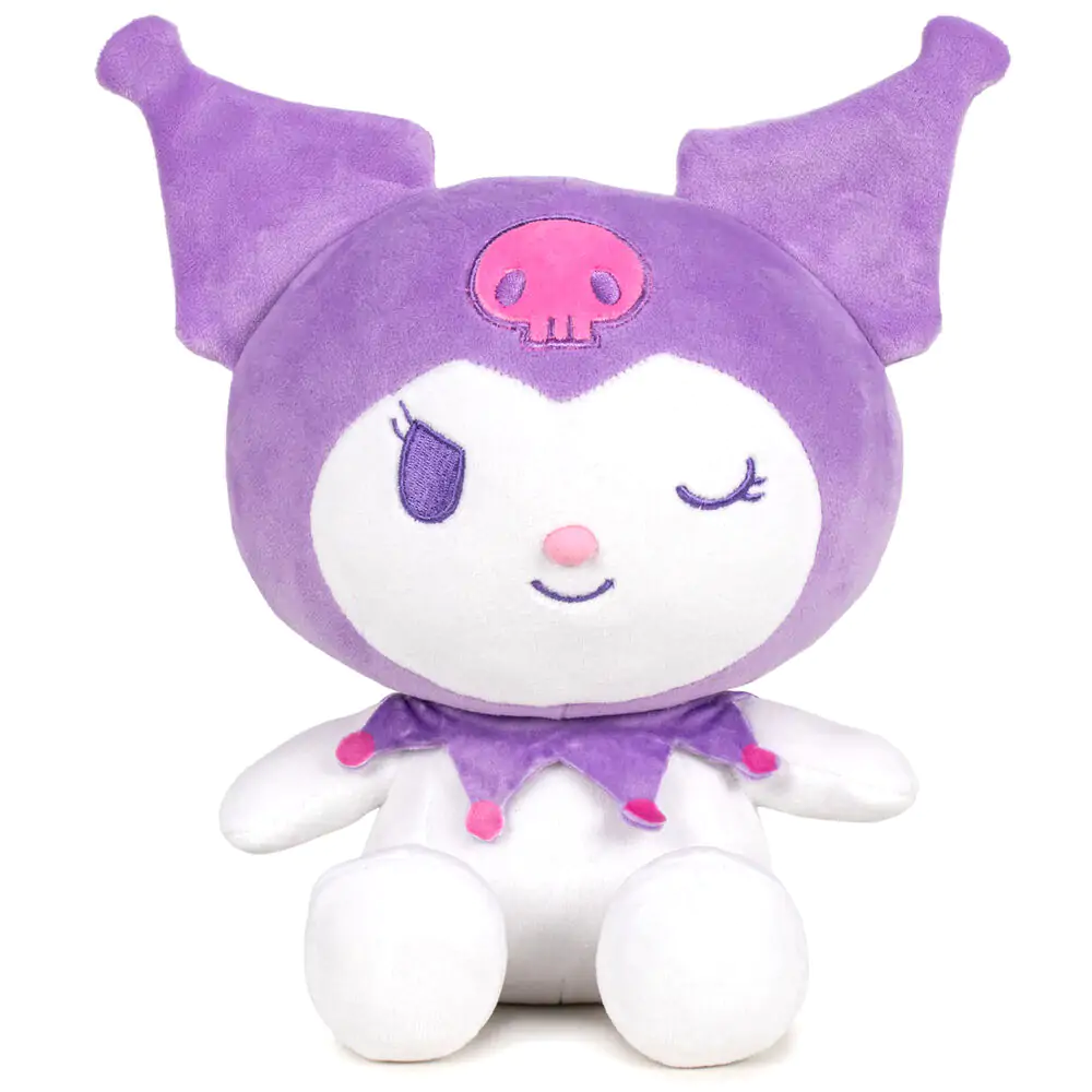 Hello Kitty Kuromi Lilac plush toy 22cm product photo