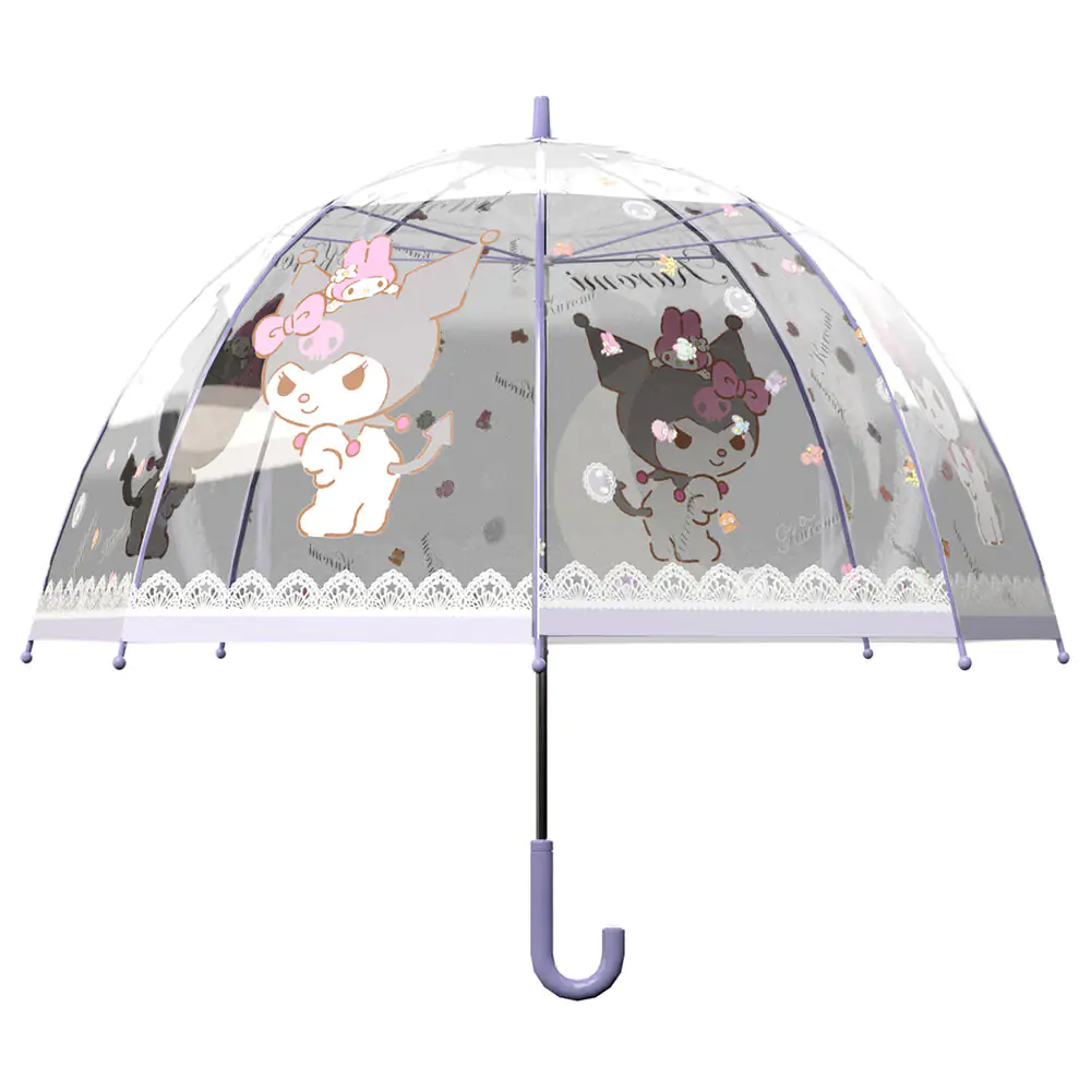 Hello Kitty Kuromi manual bubble umbrella 48cm product photo