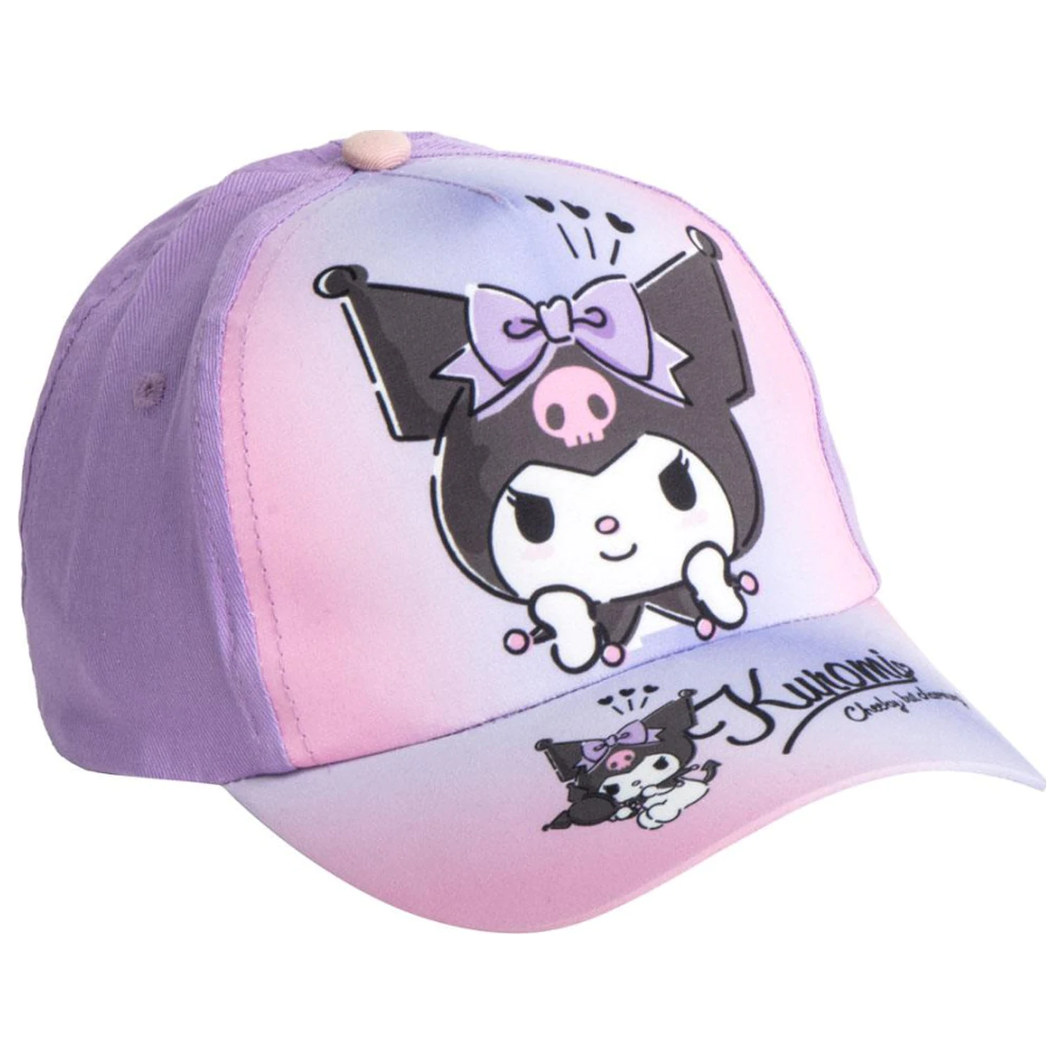 Hello Kitty and Kuromi Sunglasses and Baseball Cap Set product photo