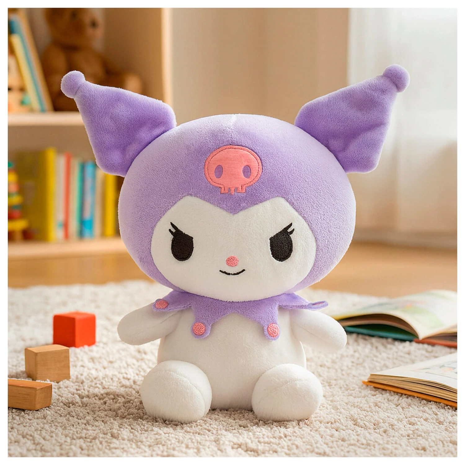 Hello Kitty Kuromi plush toy 19,5cm product photo