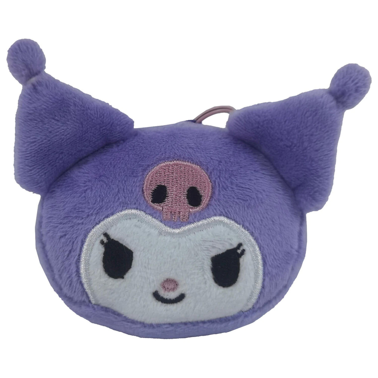 Hello Kitty Kuromi plush keychain product photo