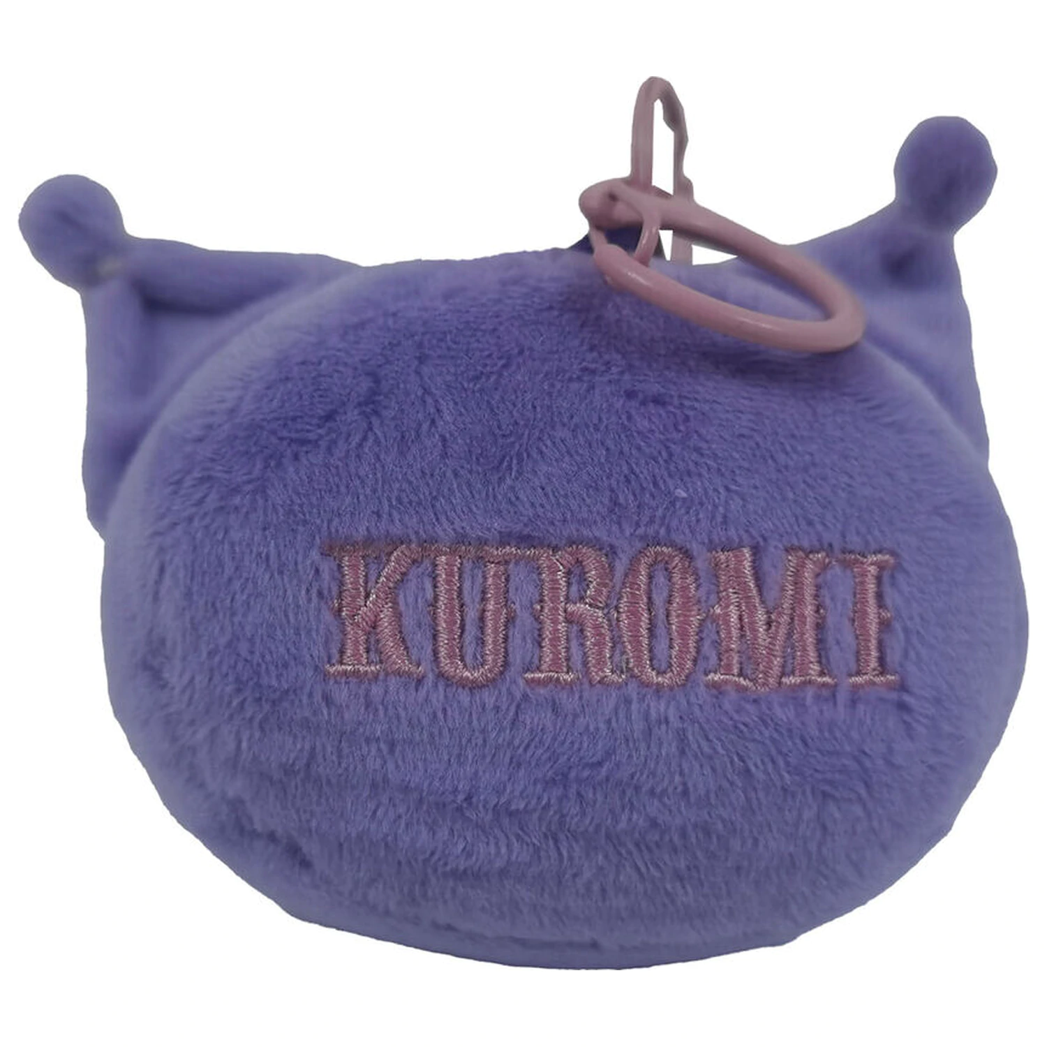 Hello Kitty Kuromi plush keychain product photo