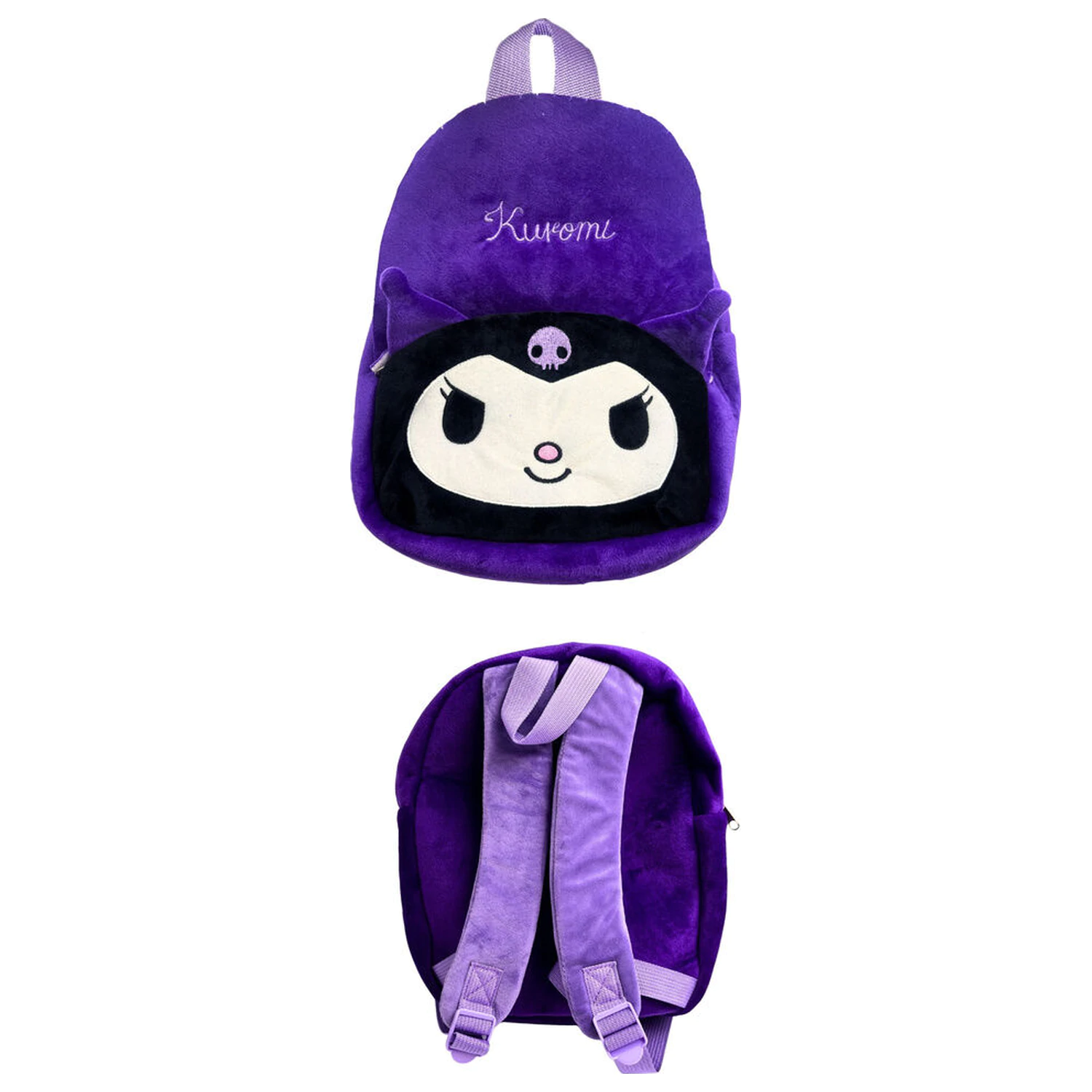 Hello Kitty Kuromi plush backpack 30cm product photo