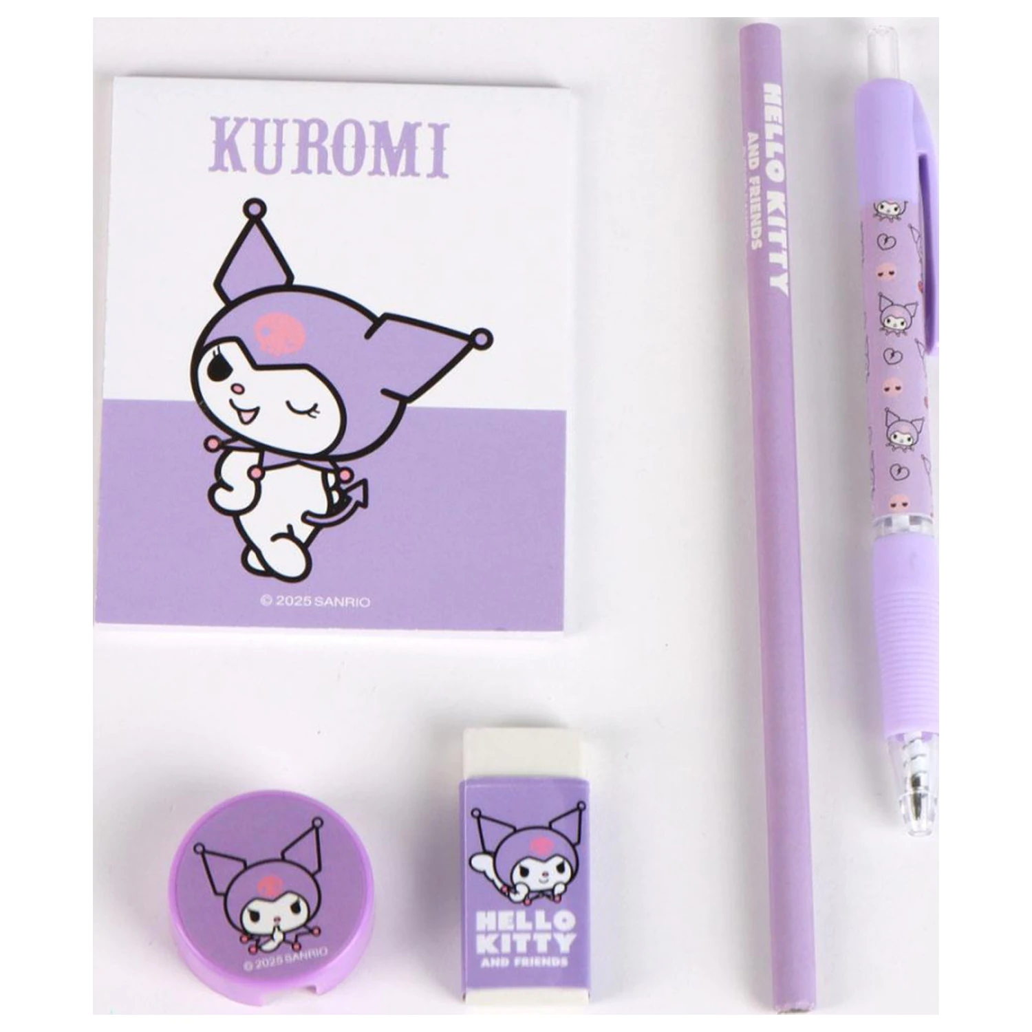 Hello Kitty Kuromi Plush Stuffed Pencil Case product photo
