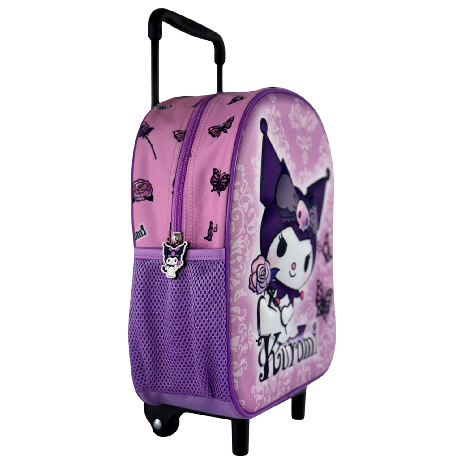 Hello Kitty Kuromi Purple 3D trolley 32cm product photo