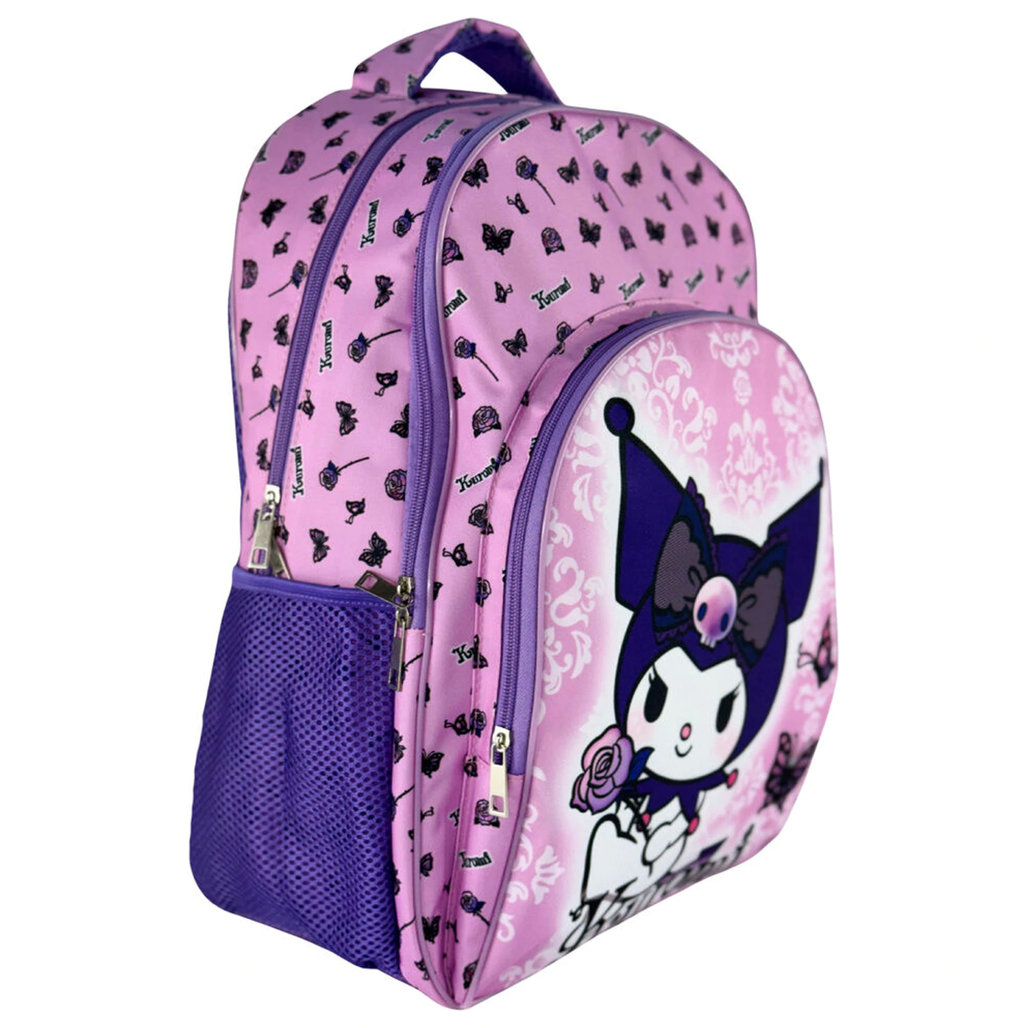 Hello Kitty Kuromi Purple backpack 42cm product photo