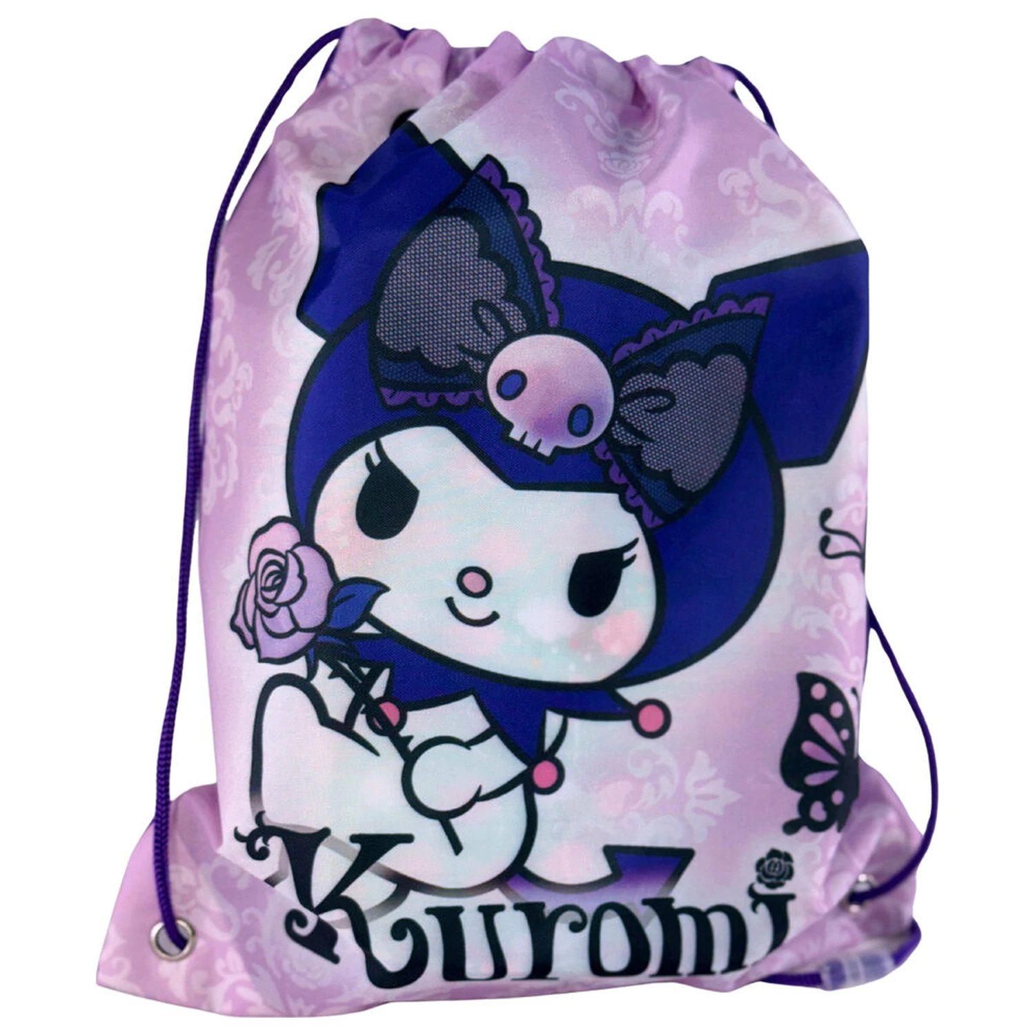Hello Kitty Kuromi Purple lunch bag 30cm product photo