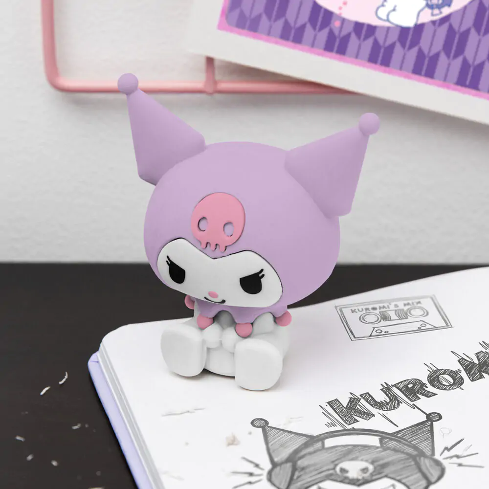 Hello Kitty Kuromi eraser product photo