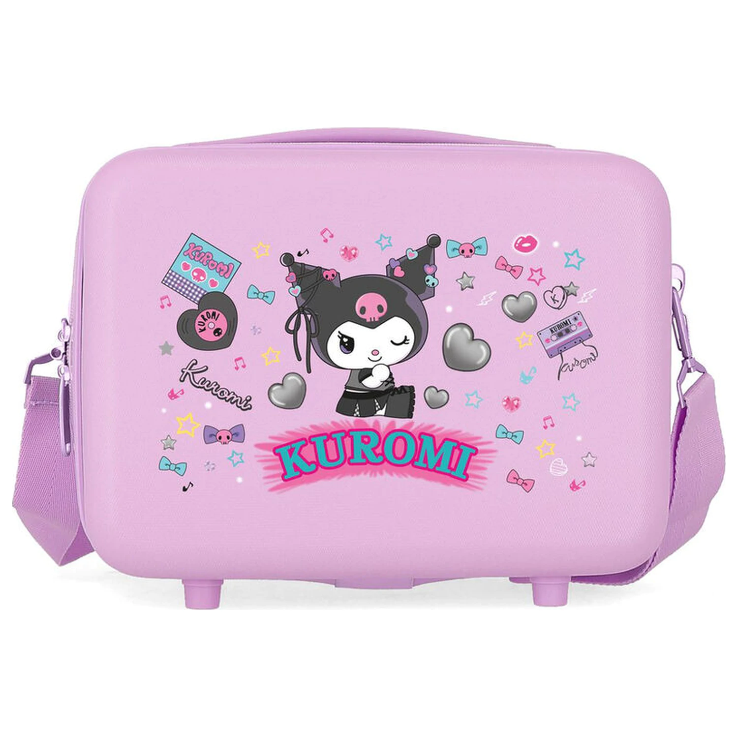Hello Kitty Kuromi Retropop ABS adaptable beauty case 29cm product photo