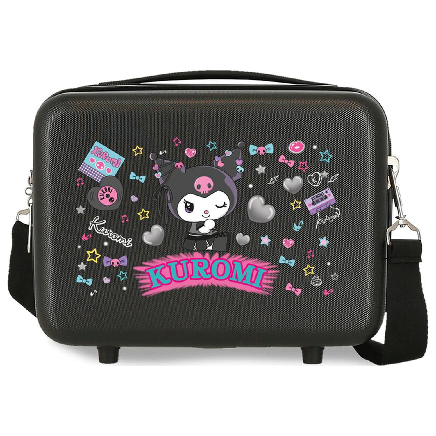 Hello Kitty Kuromi Retropop ABS adaptable beauty case 29cm product photo