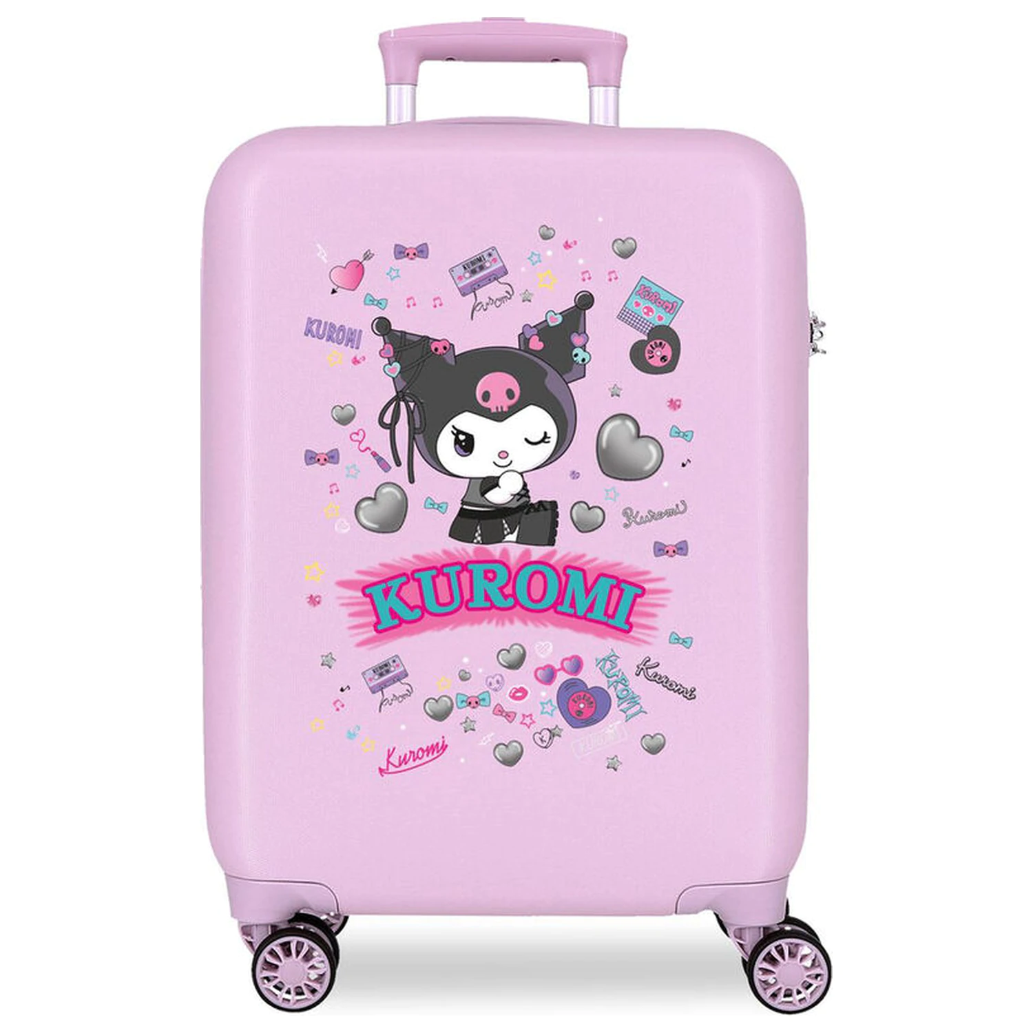 Hello Kitty Kuromi Retropop ABS trolley suitcase 55cm product photo