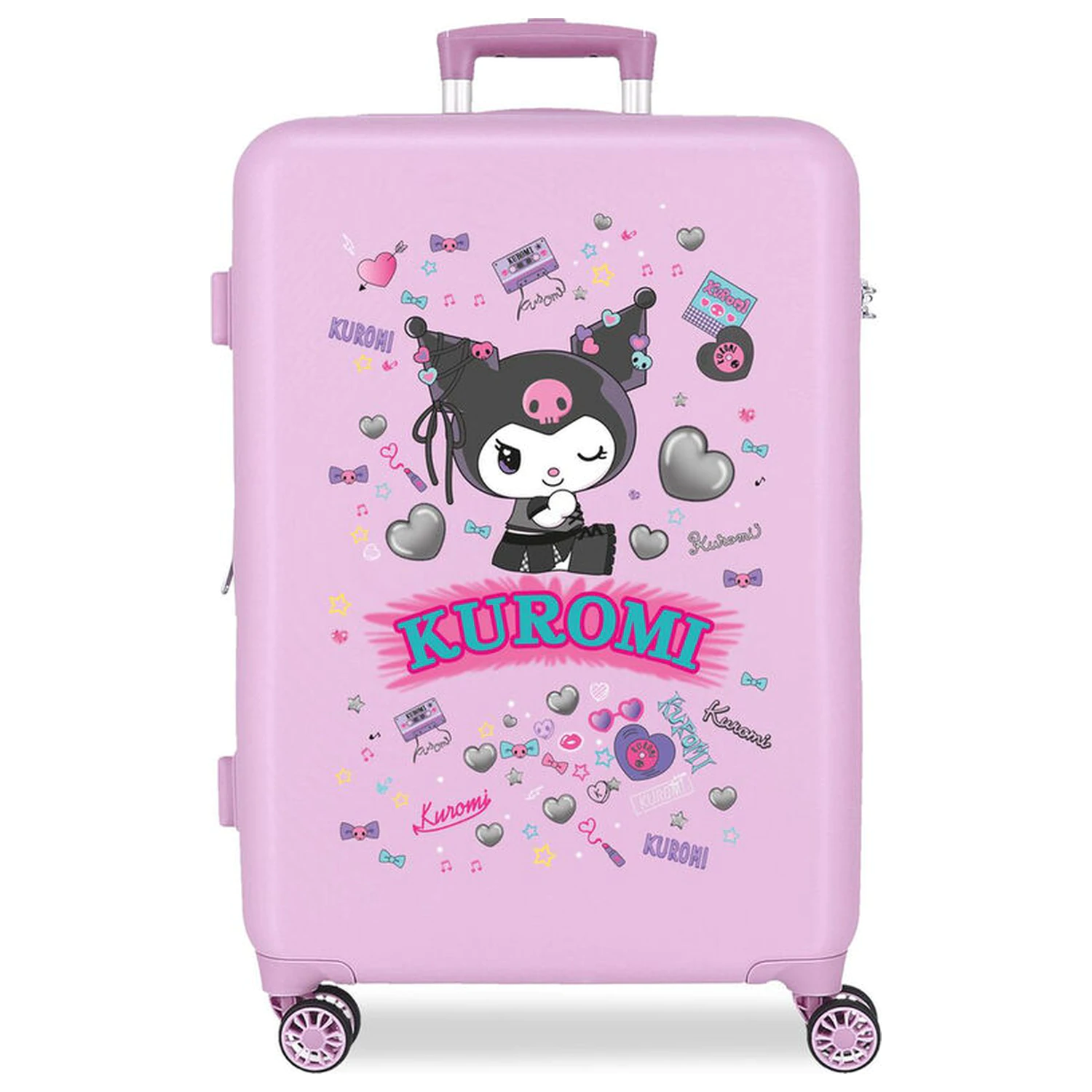Hello Kitty Kuromi Retropop ABS trolley suitcase 65cm product photo