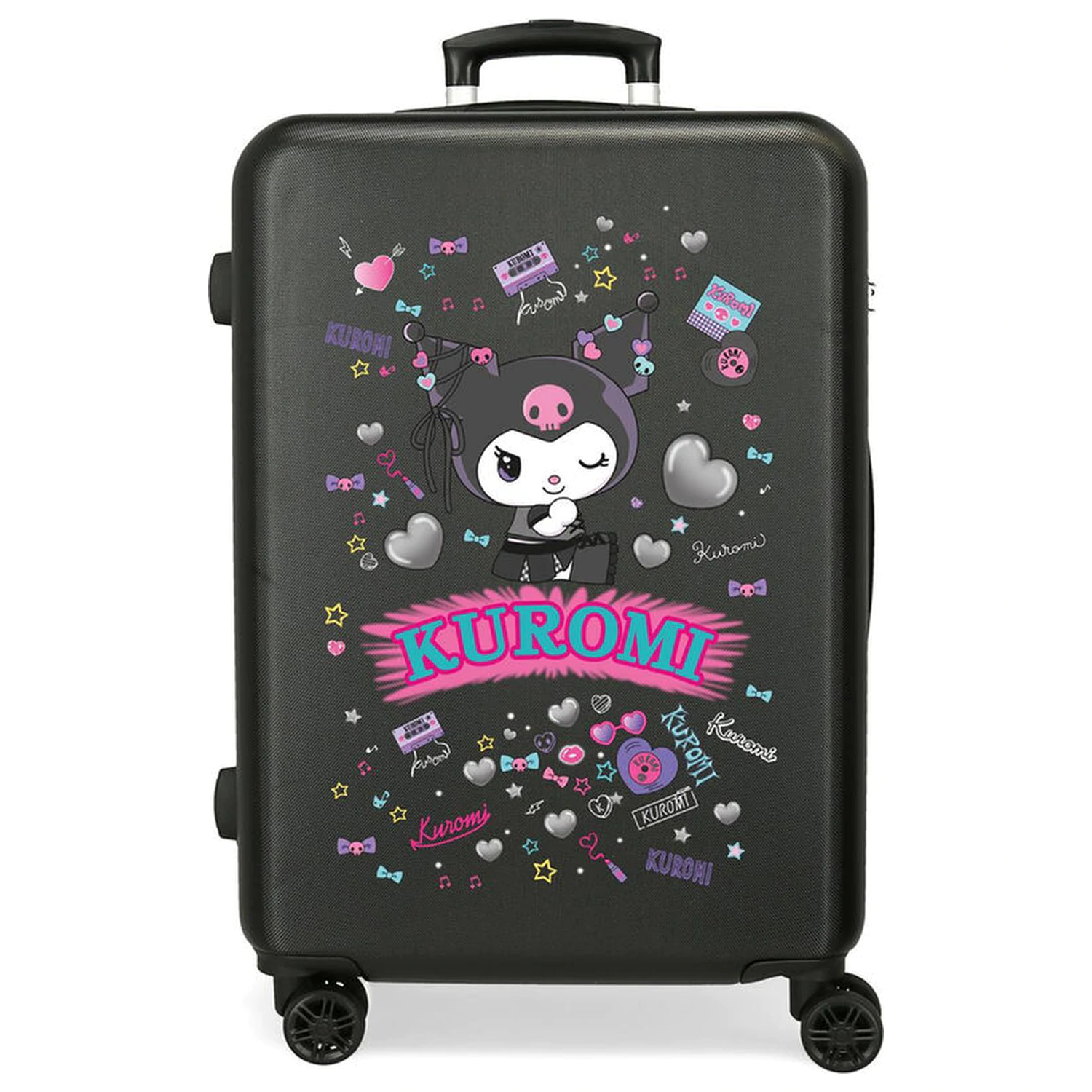 Hello Kitty Kuromi Retropop ABS trolley suitcase 65cm product photo