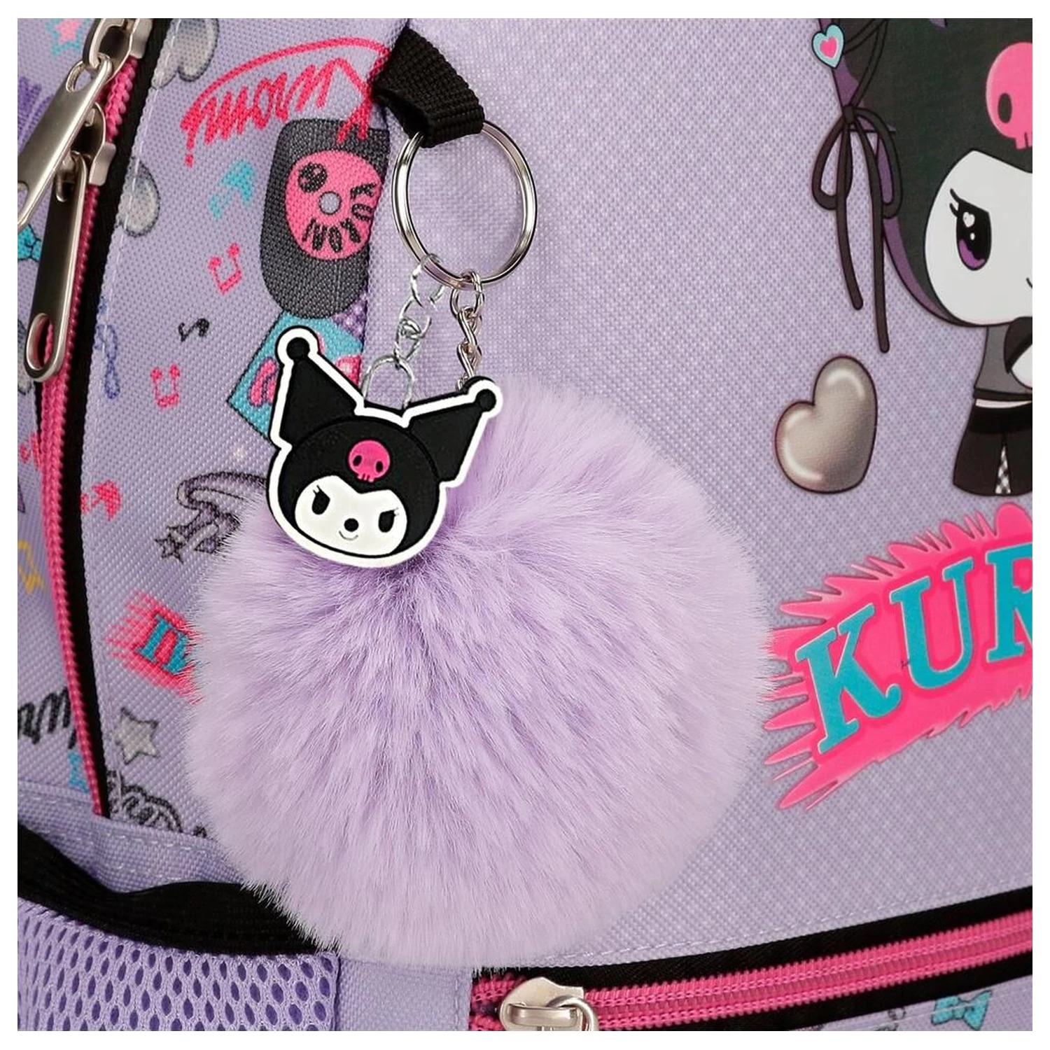 Hello Kitty Kuromi Retropop adaptable backpack 44cm product photo