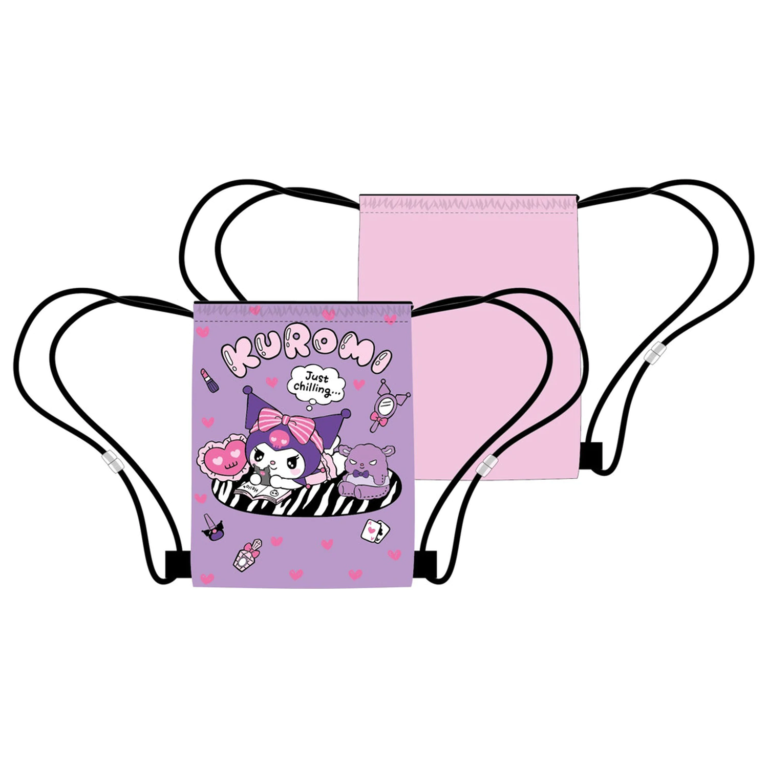 Hello Kitty Kuromi sports bag, gym bag 40 cm product photo