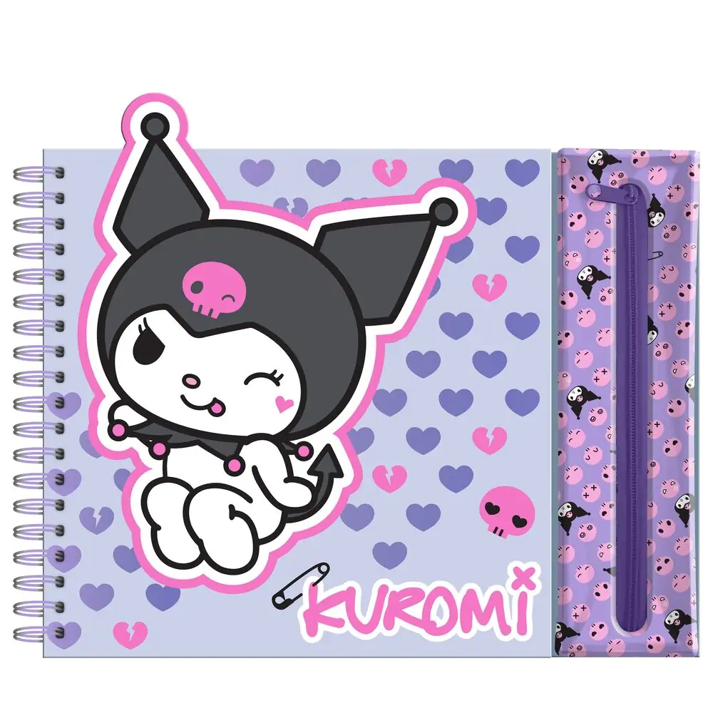 Hello Kitty Kuromi colouring set product photo