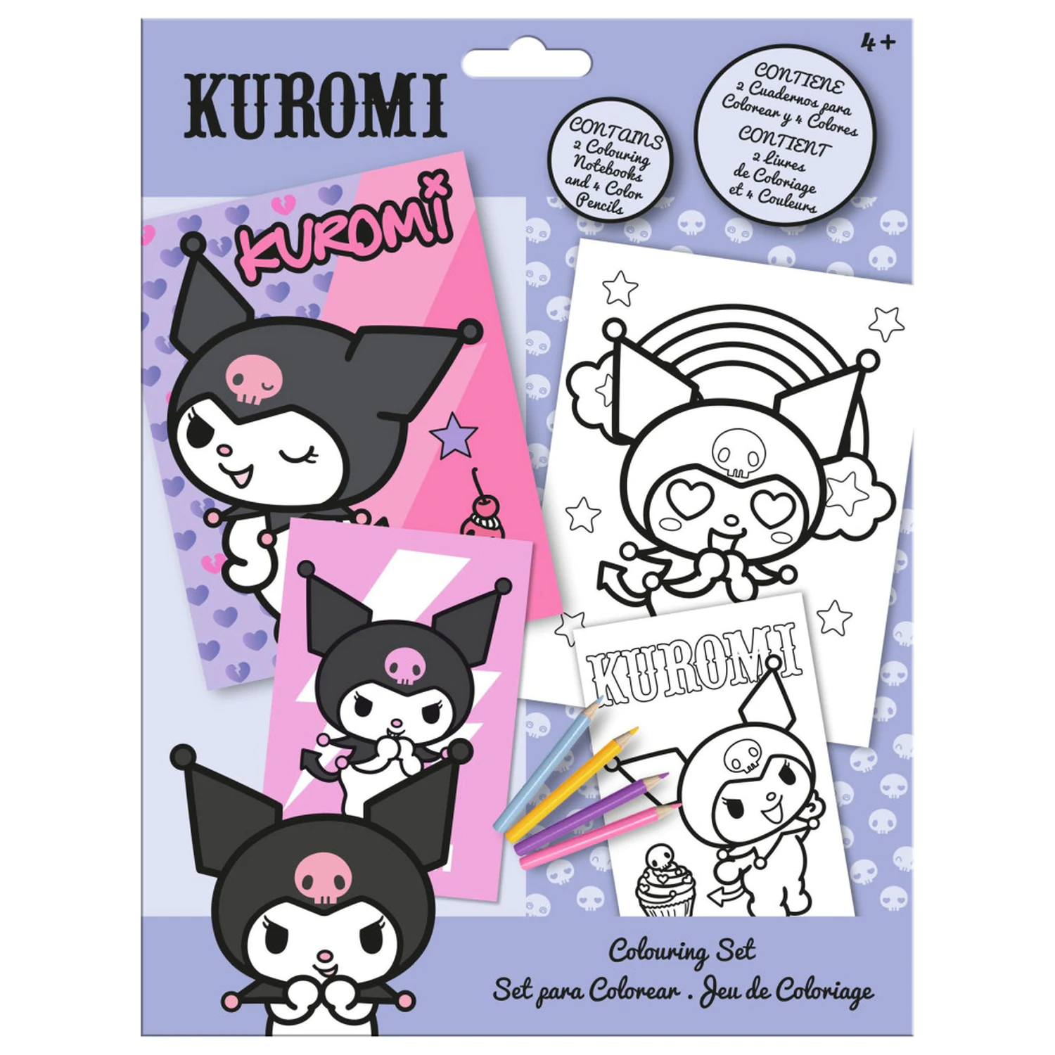 Hello Kitty Kuromi Coloring Set product photo
