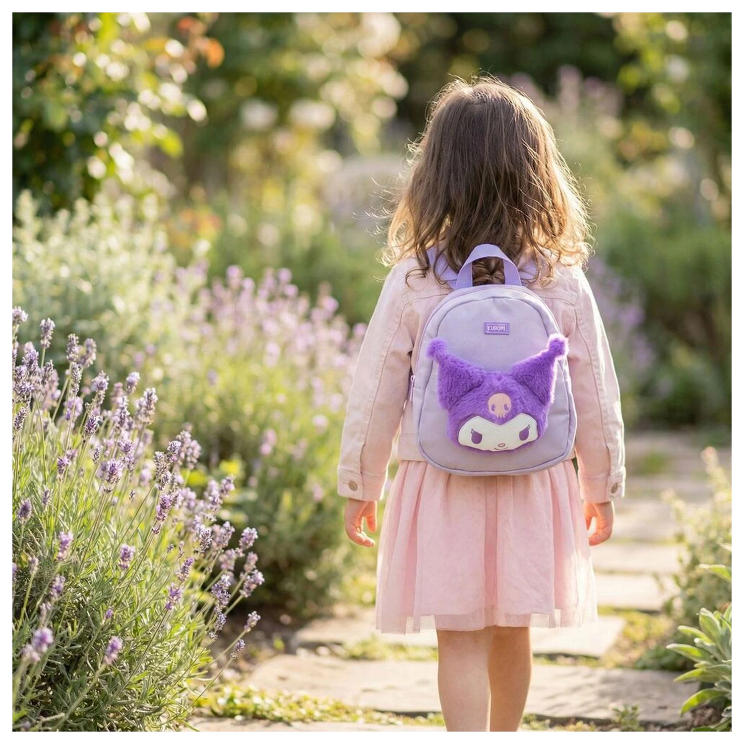 Hello Kitty Kuromi backpack 20cm product photo