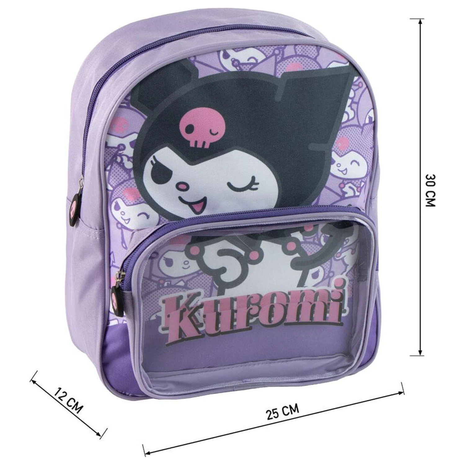 Hello Kitty Kuromi backpack 30cm product photo
