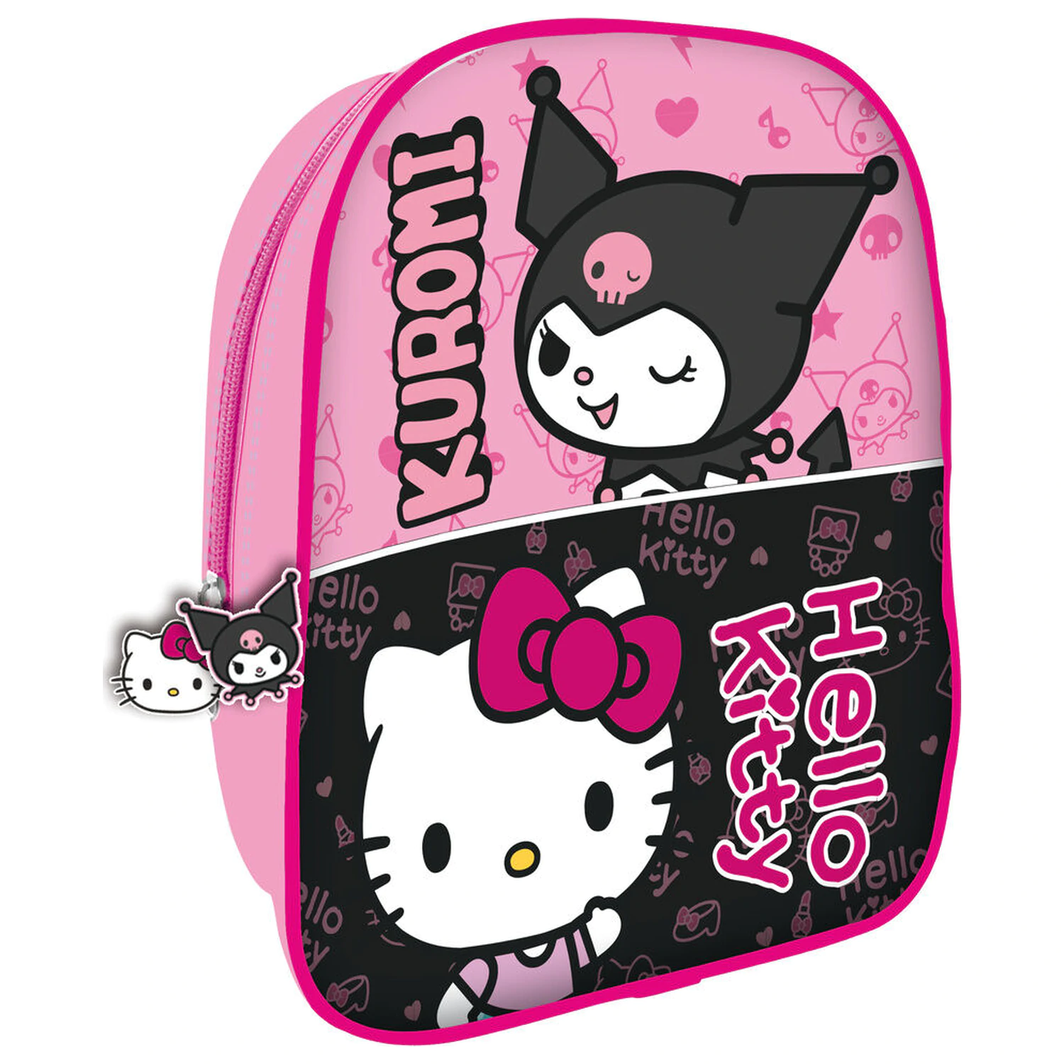 Hello Kitty & Kuromi backpack 30cm product photo
