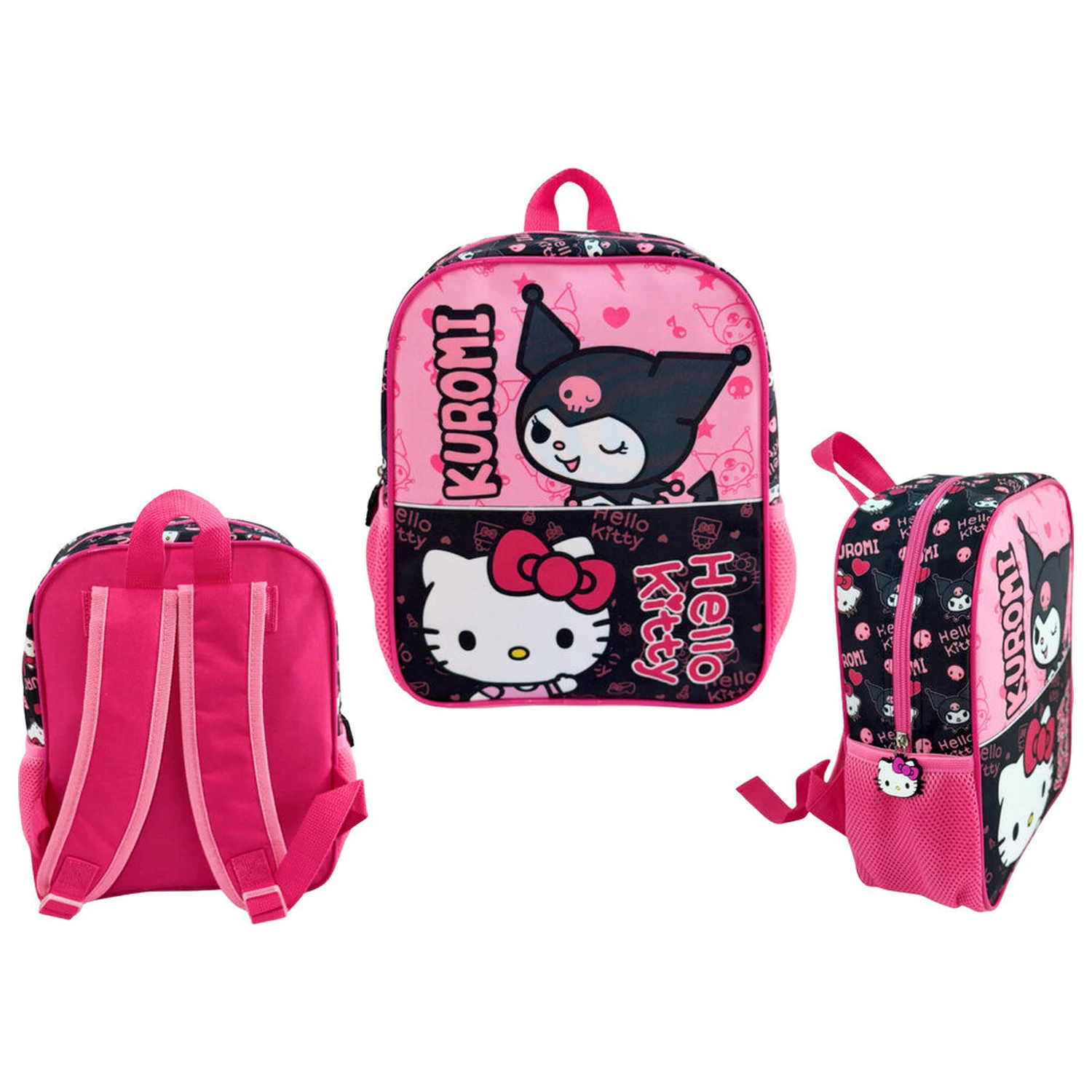 Hello Kitty & Kuromi backpack 30cm product photo