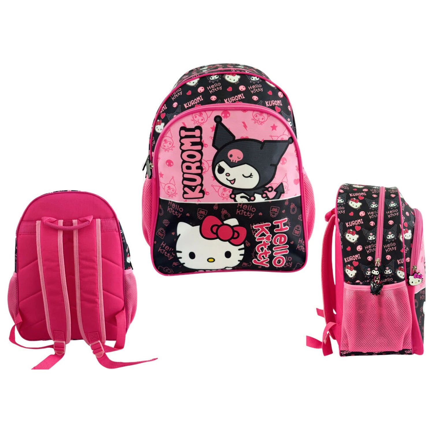 Hello Kitty & Kuromi backpack 40cm product photo