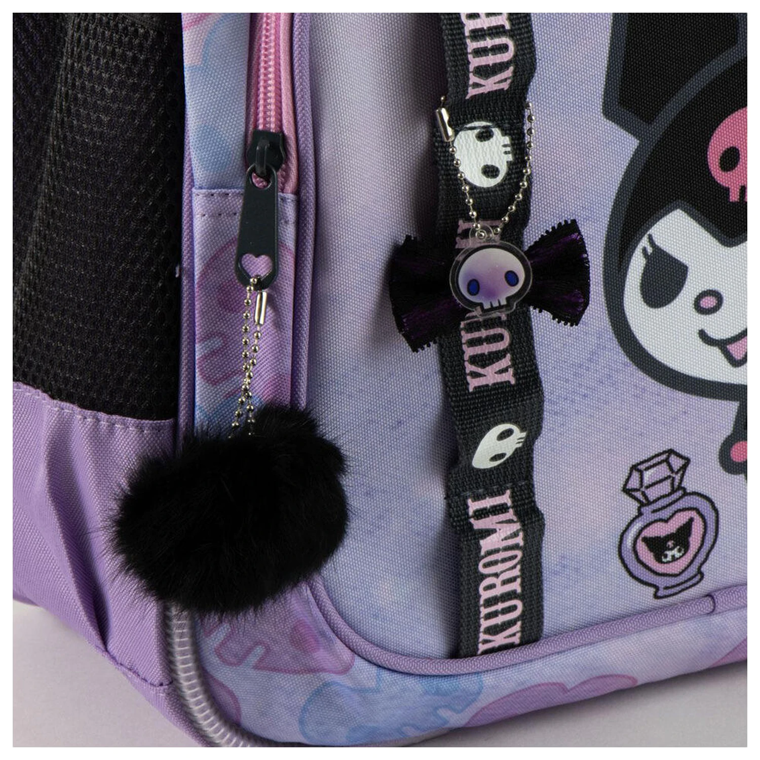 Hello Kitty Kuromi adaptable backpack 42cm product photo