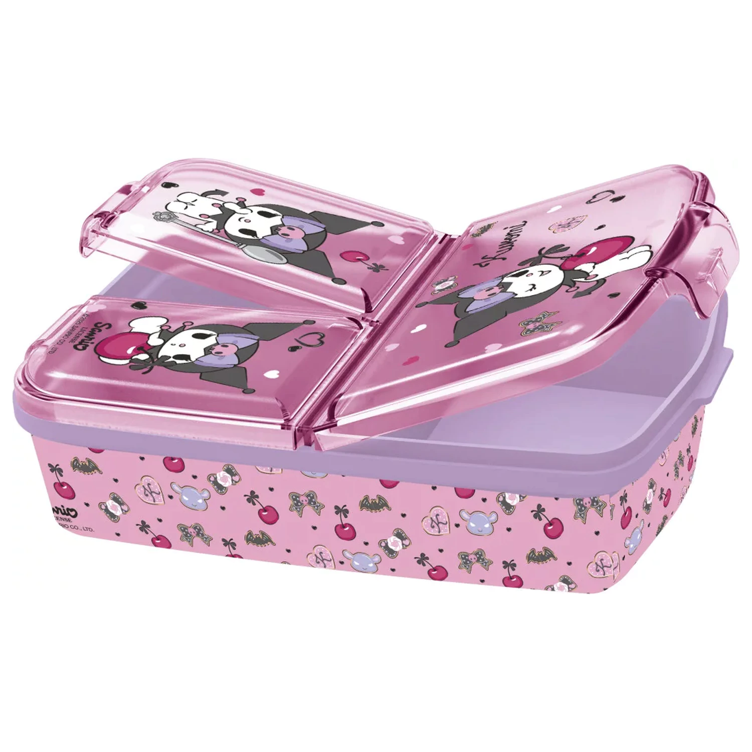 Hello Kitty Kuromi Multi-Compartment Lunch Box, Sandwich Box product photo