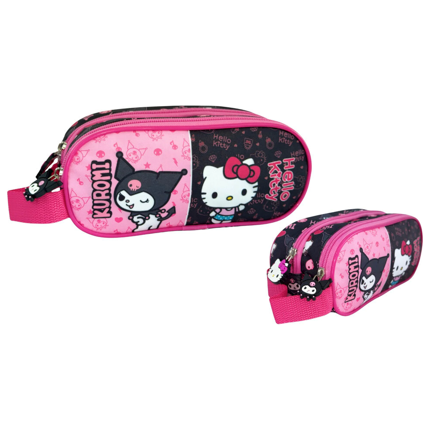 Hello Kitty & Kuromi pencil case product photo