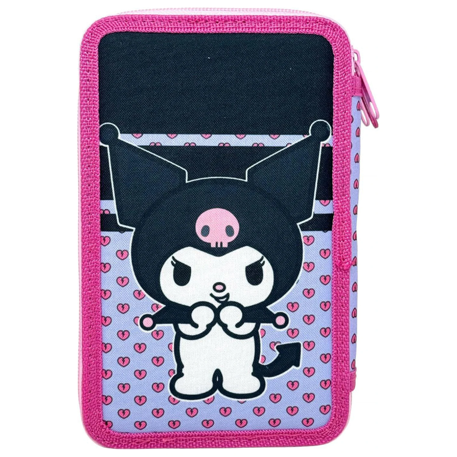 Hello Kitty Kuromi Filled 3-Story Pencil Case product photo