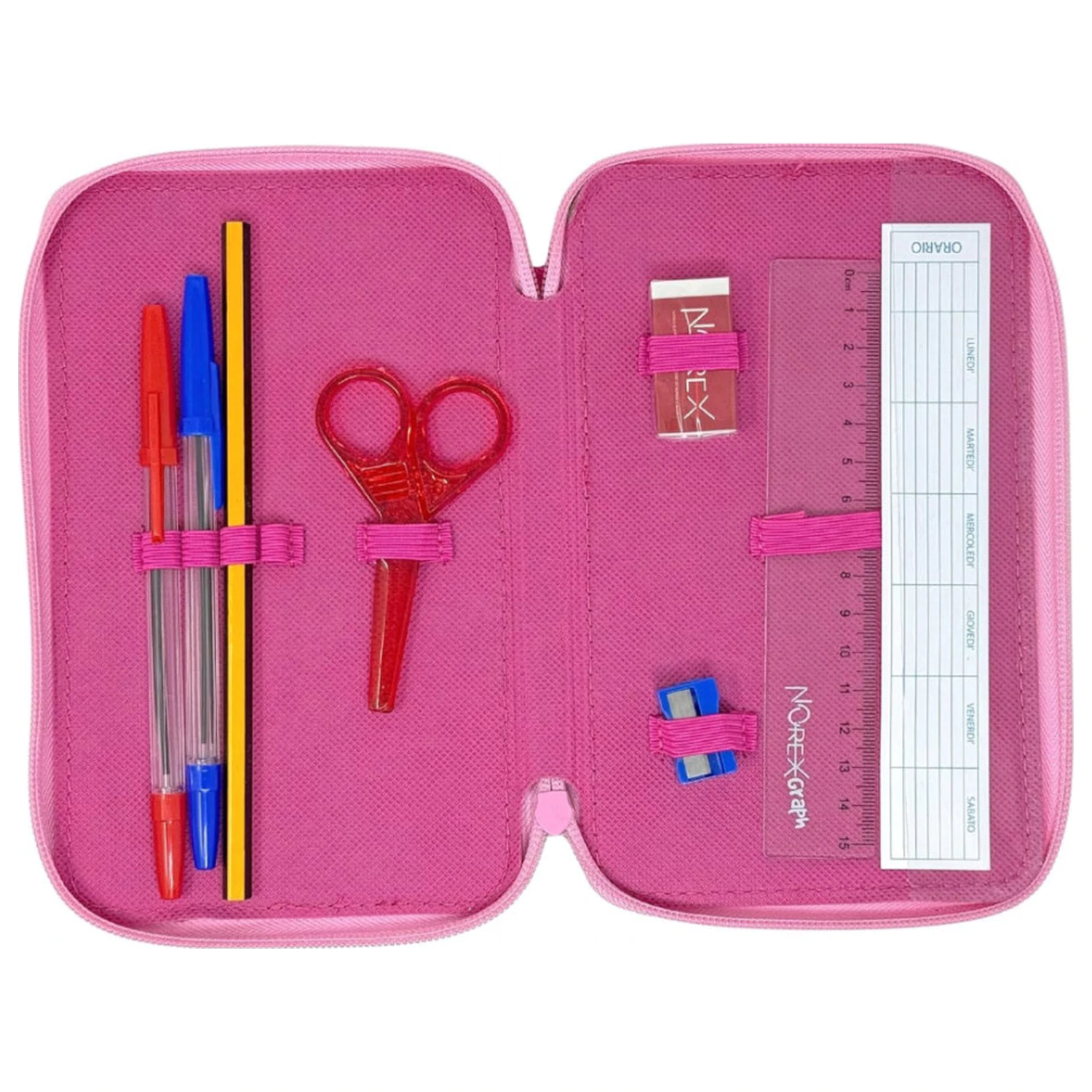 Hello Kitty Kuromi Filled 3-Story Pencil Case product photo