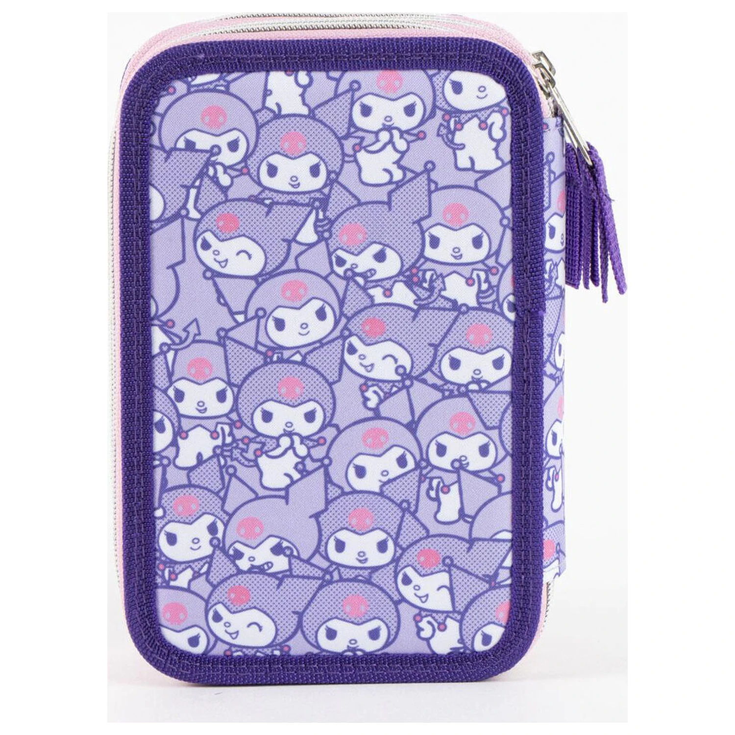 Hello Kitty Kuromi triple pencil case product photo
