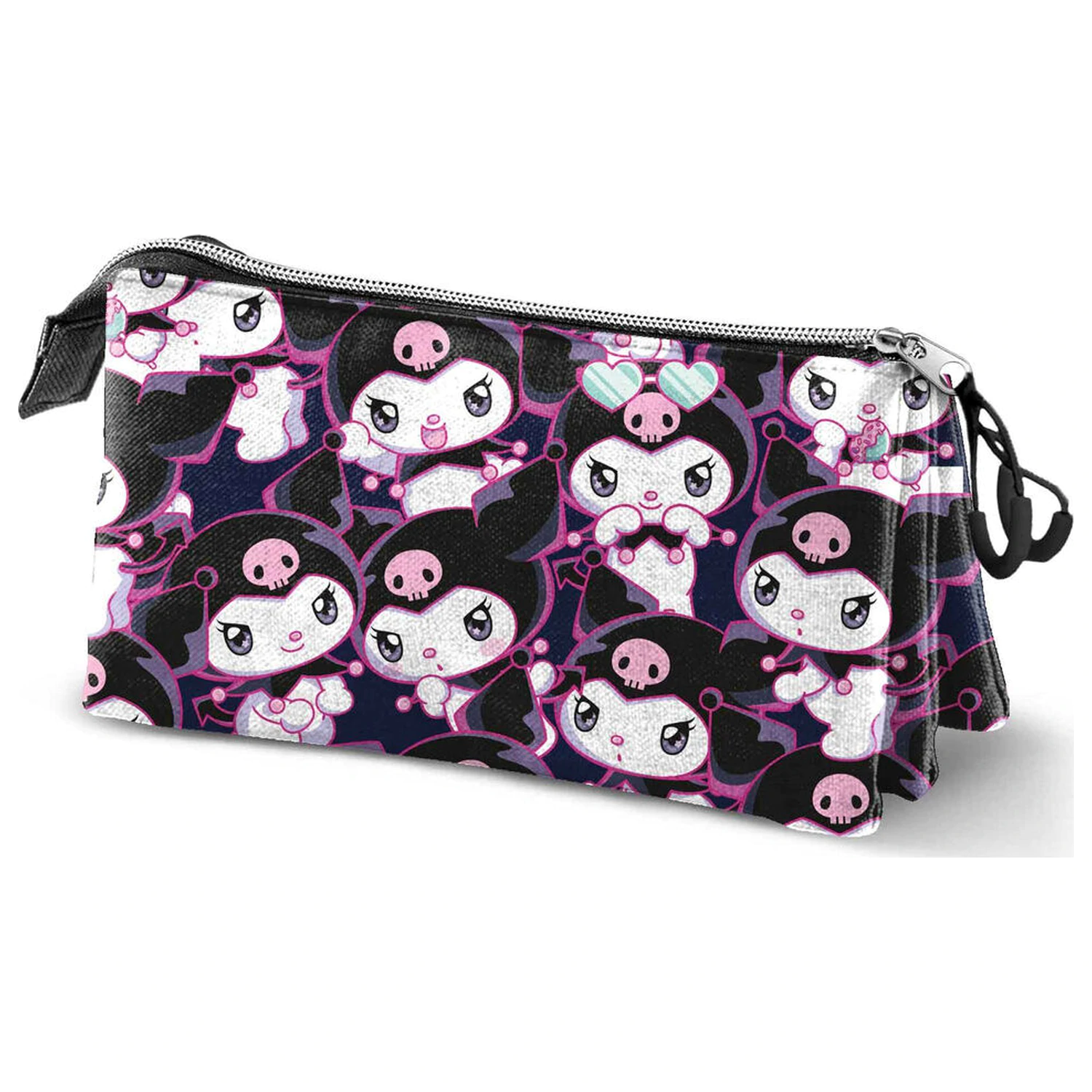 Hello Kitty Kuromi triple pencil case product photo