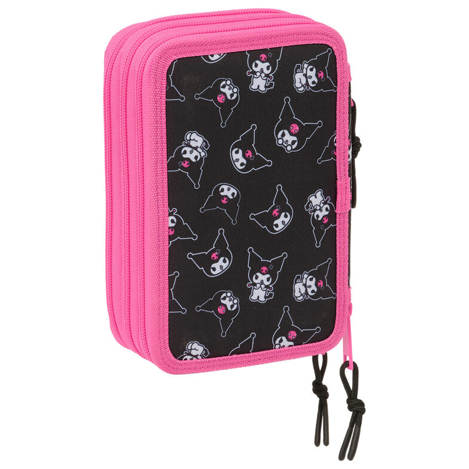 Hello Kitty Kuromi triple pencil case 37pcs product photo