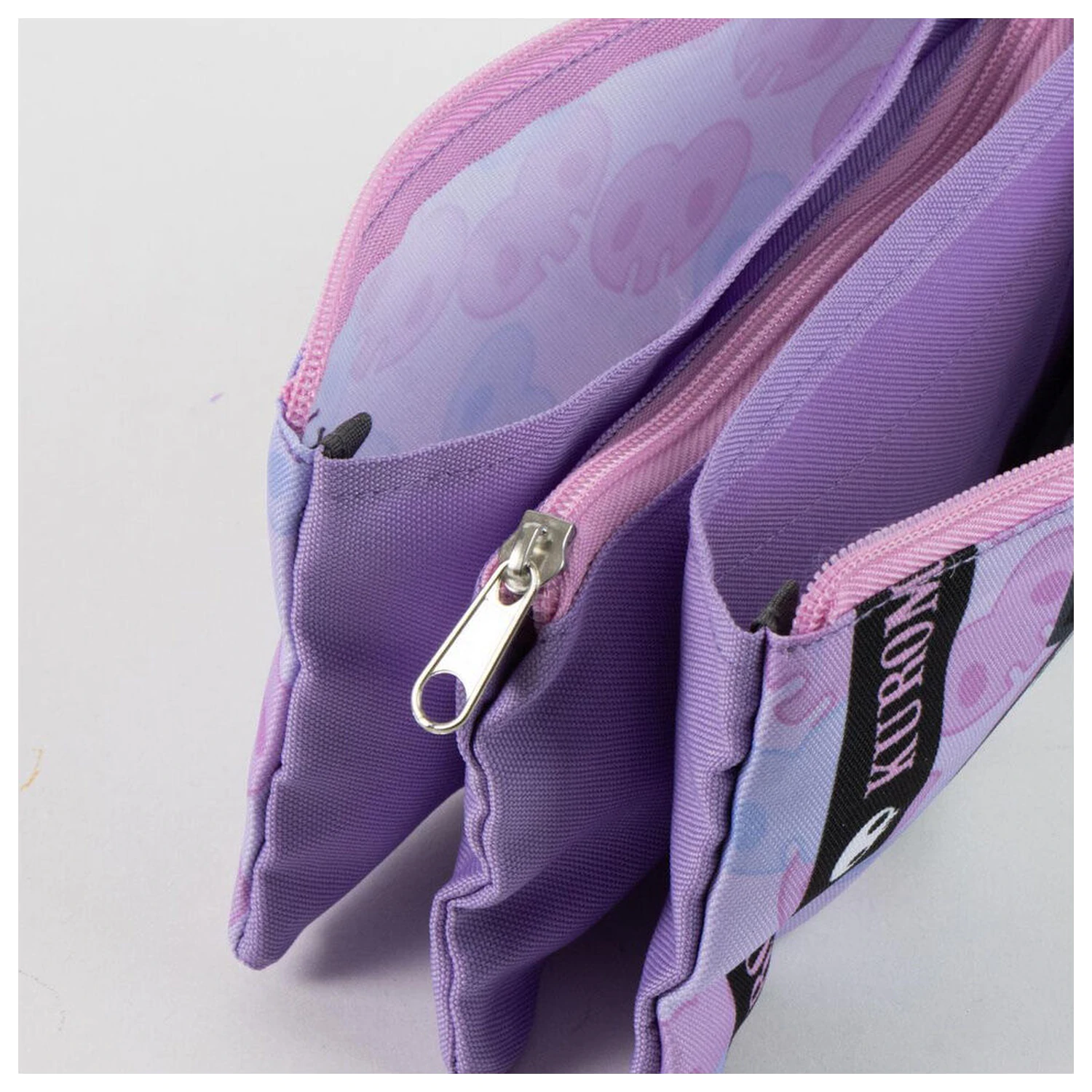 Hello Kitty Kuromi triple pencil case product photo