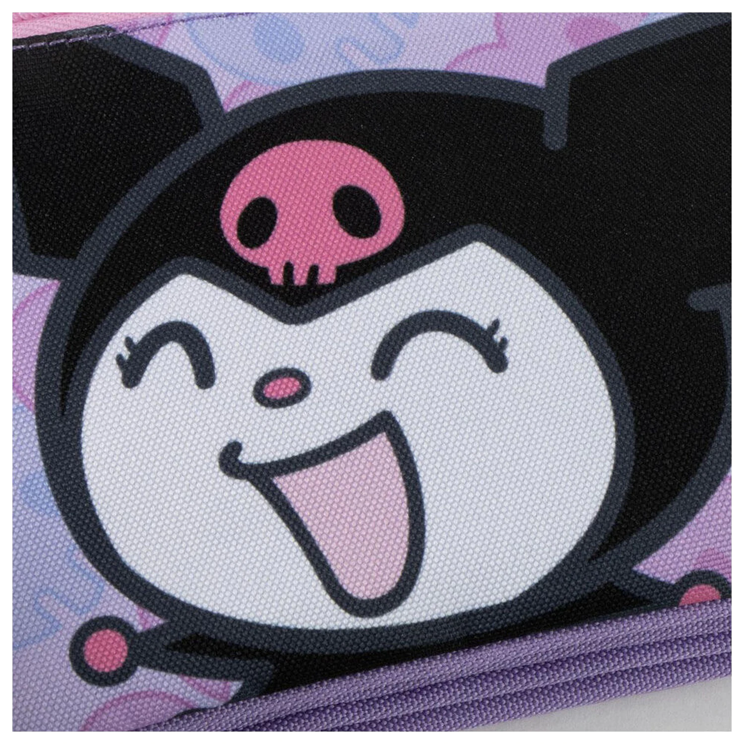 Hello Kitty Kuromi triple pencil case product photo