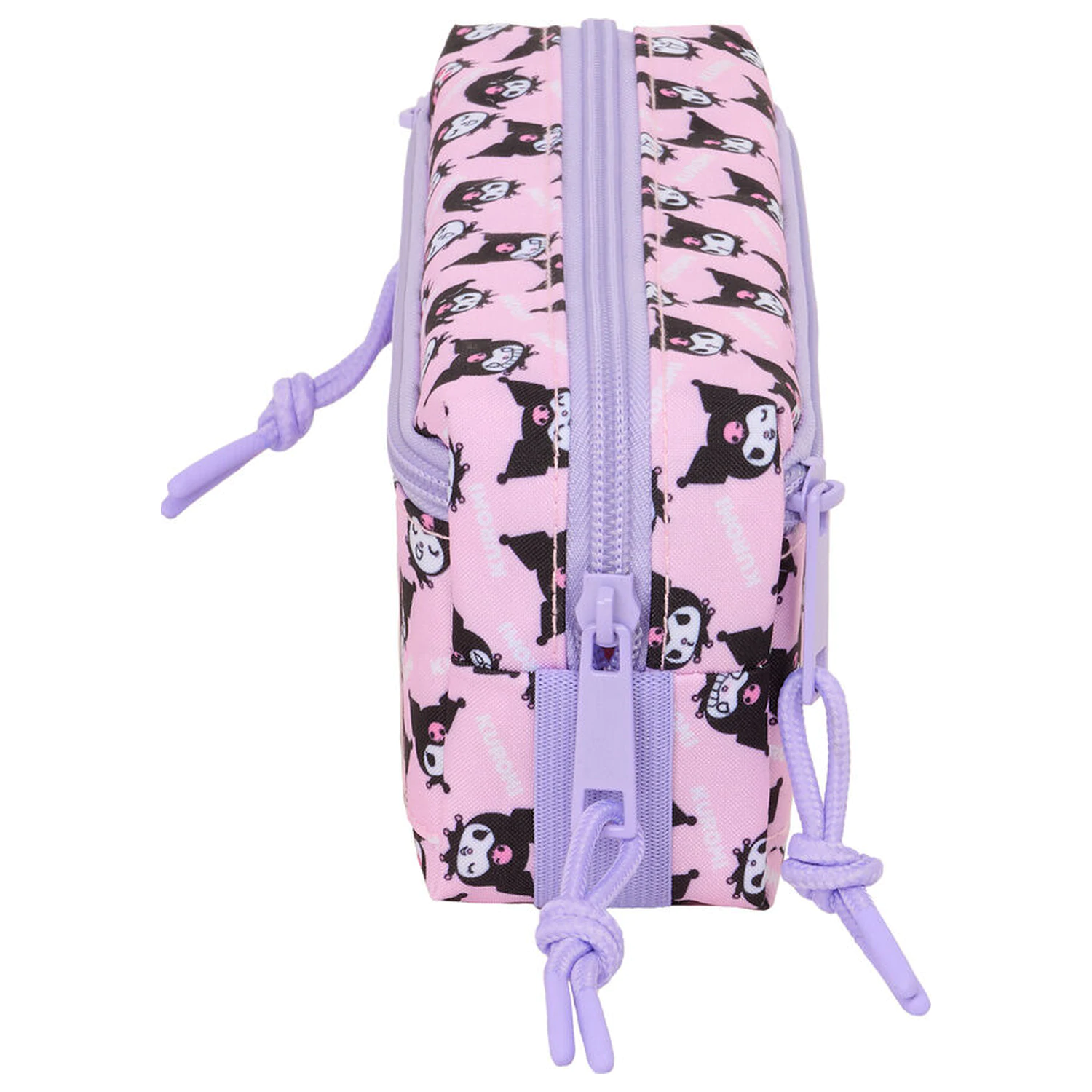 Hello Kitty Kuromi triple pencil case product photo