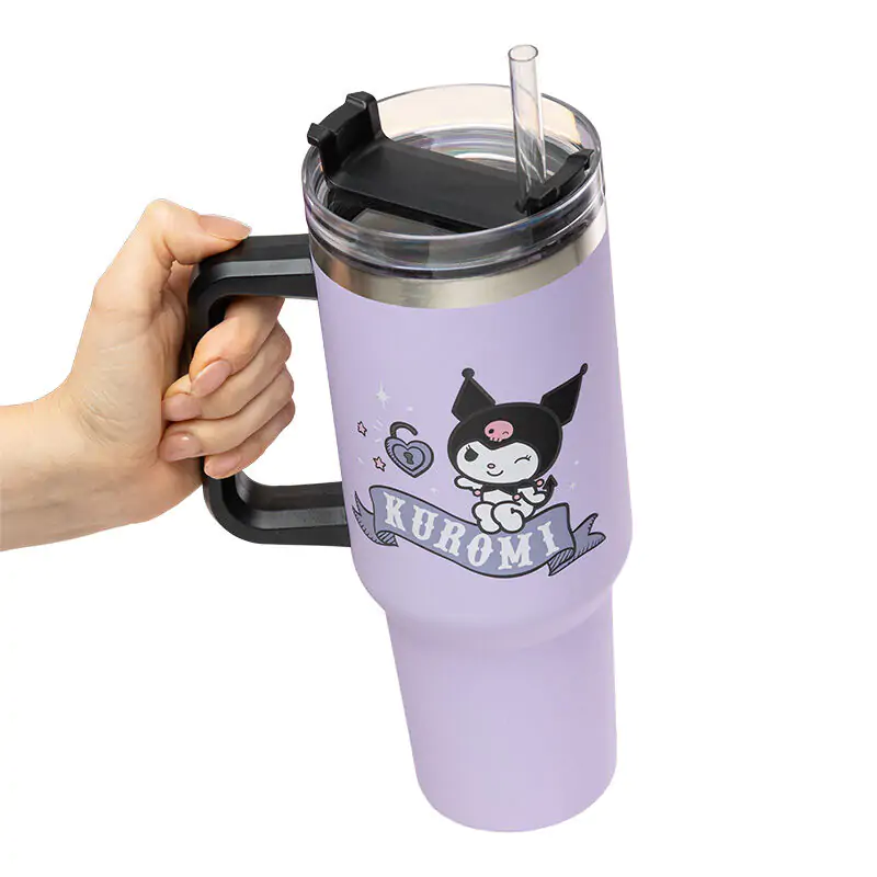 Hello Kitty Kuromi Travel tumbler 1200ml product photo