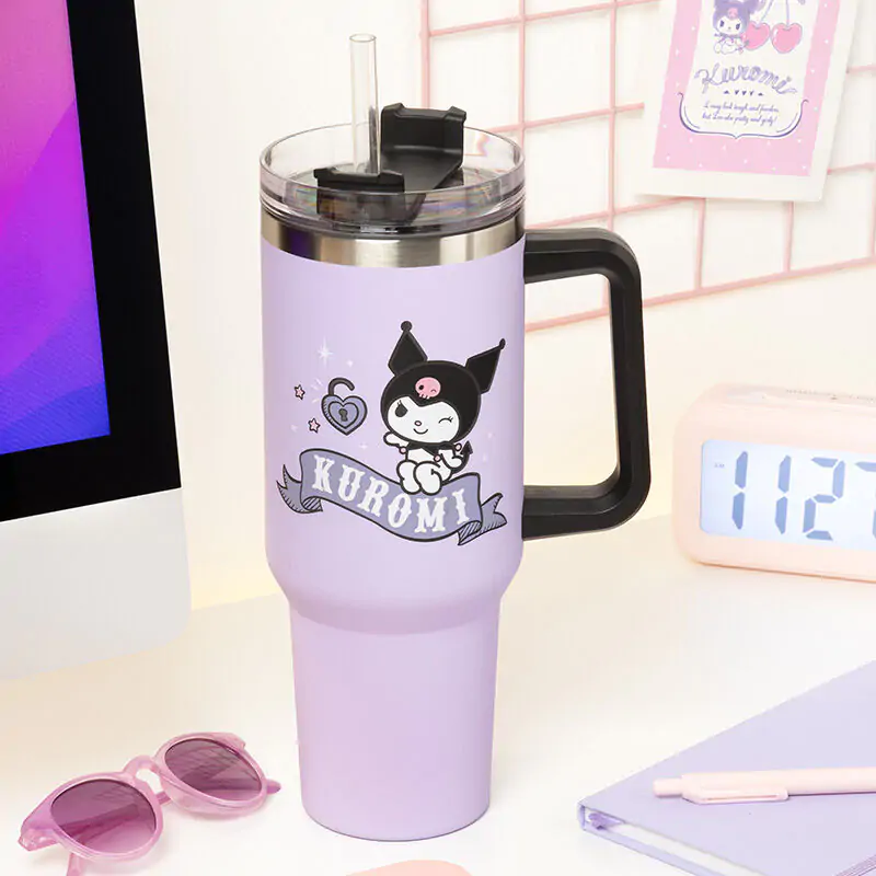 Hello Kitty Kuromi Travel tumbler 1200ml product photo